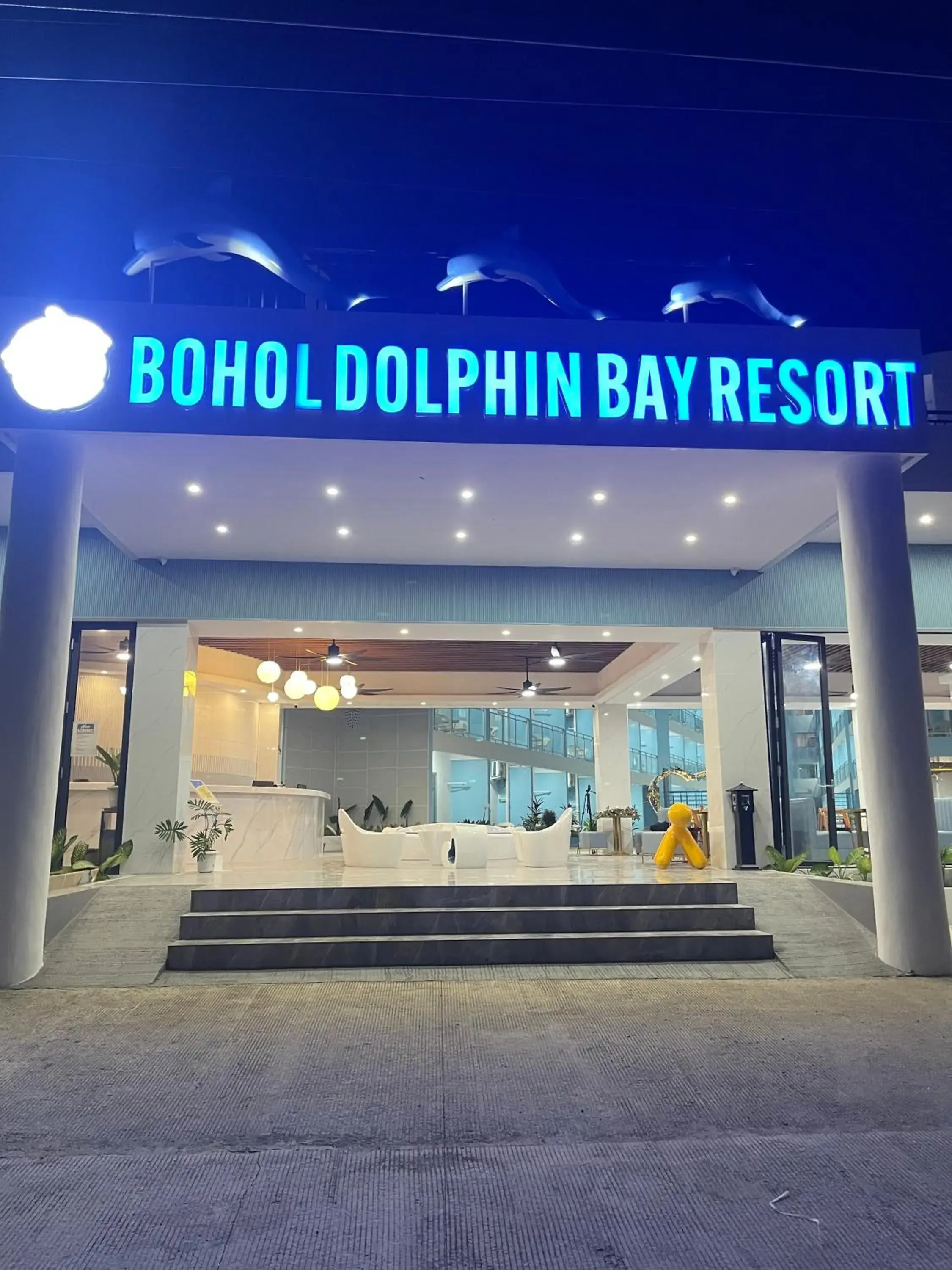 Facade/entrance in Bohol Dolphin Bay Resort Facade/entrance in Bohol Dolphin Bay Resort