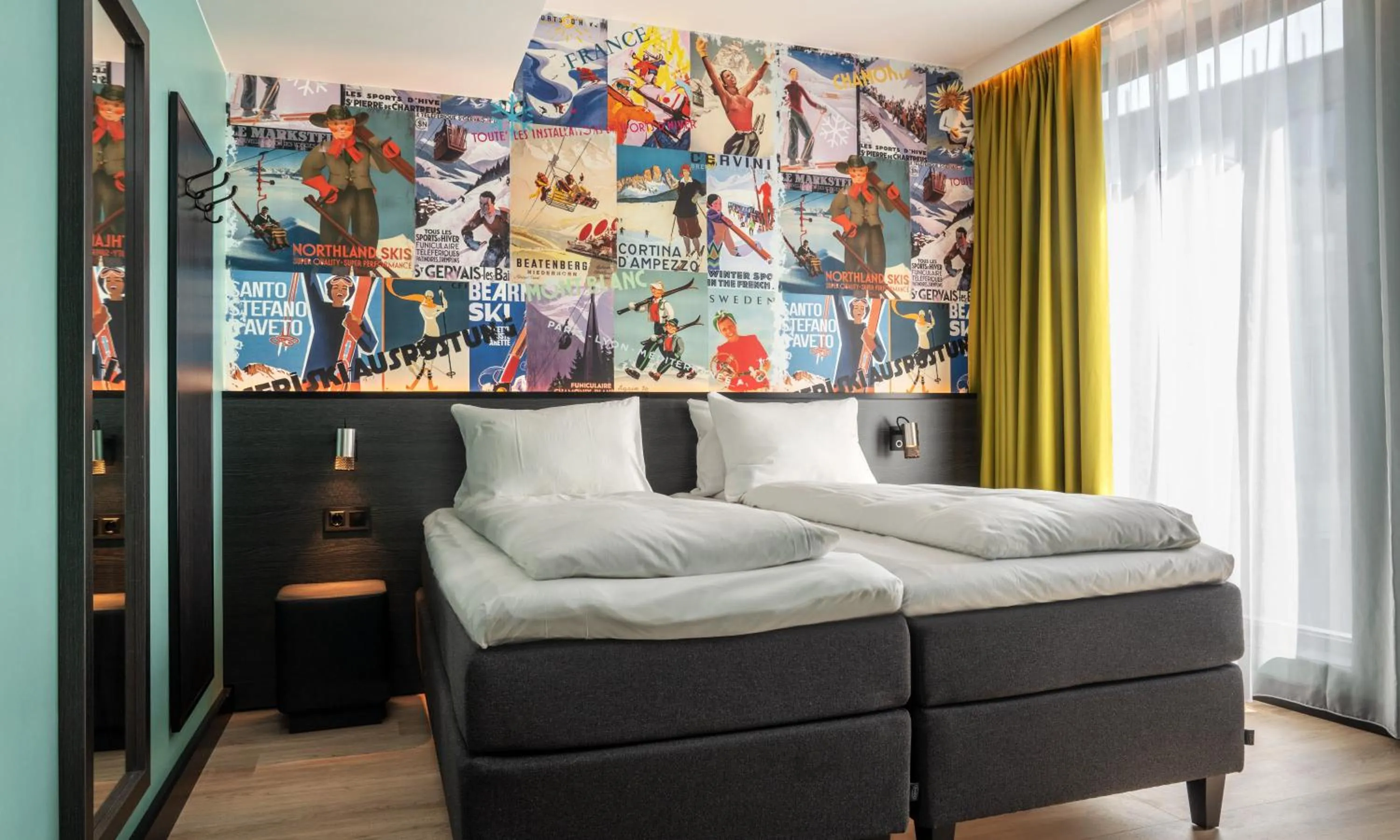 Bed in Thon Hotel Snø