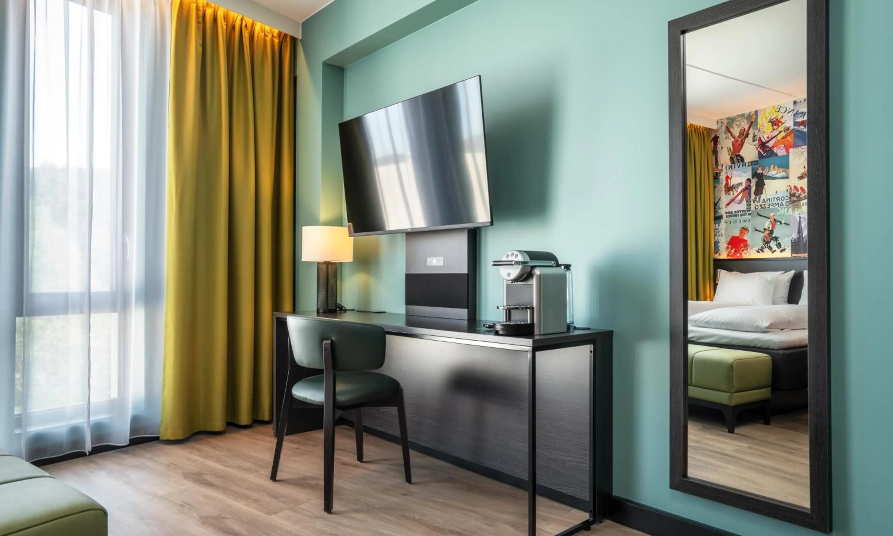 Bed in Thon Hotel Snø