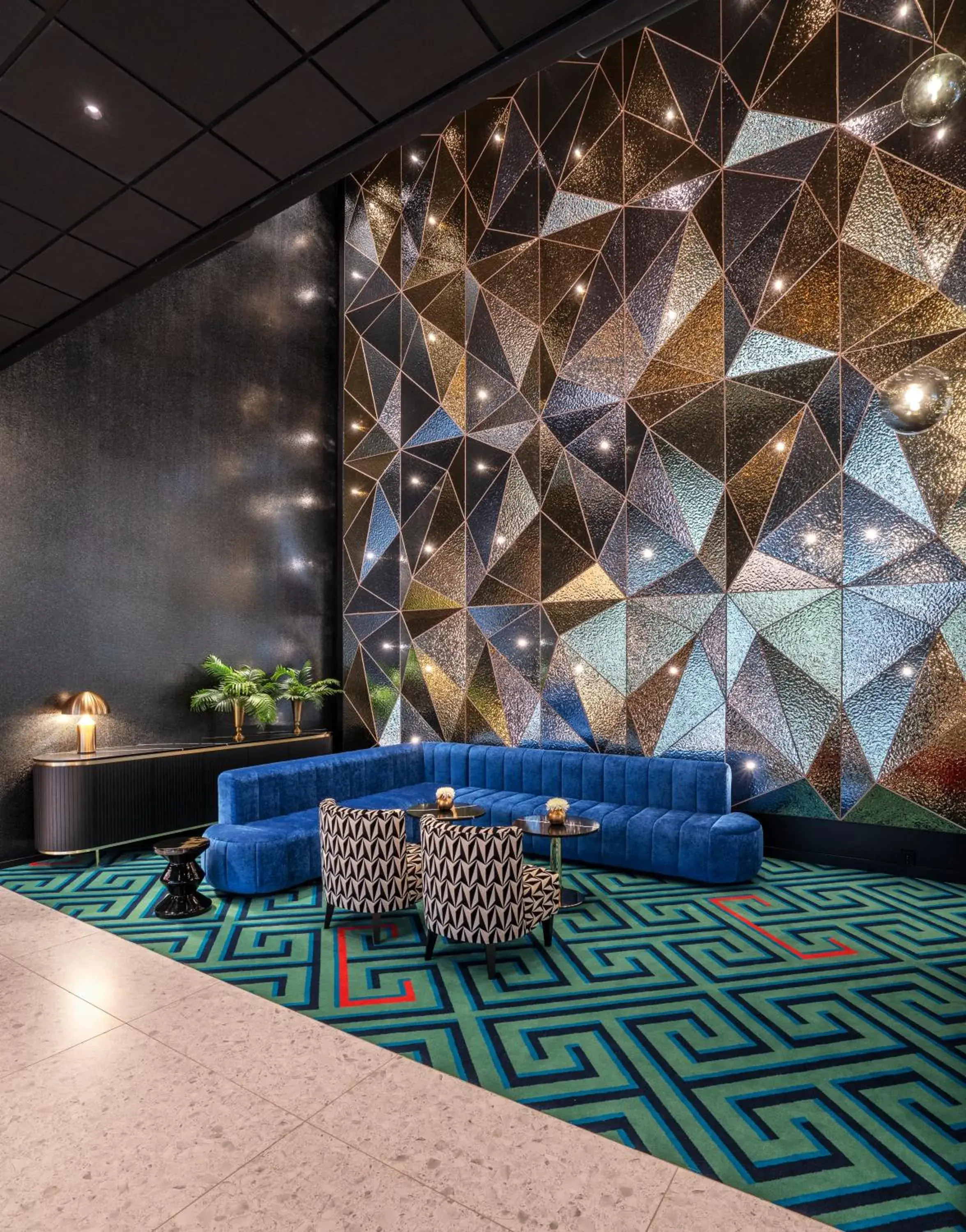 Lounge or bar in Thon Hotel Snø Lounge or bar in Thon Hotel Snø