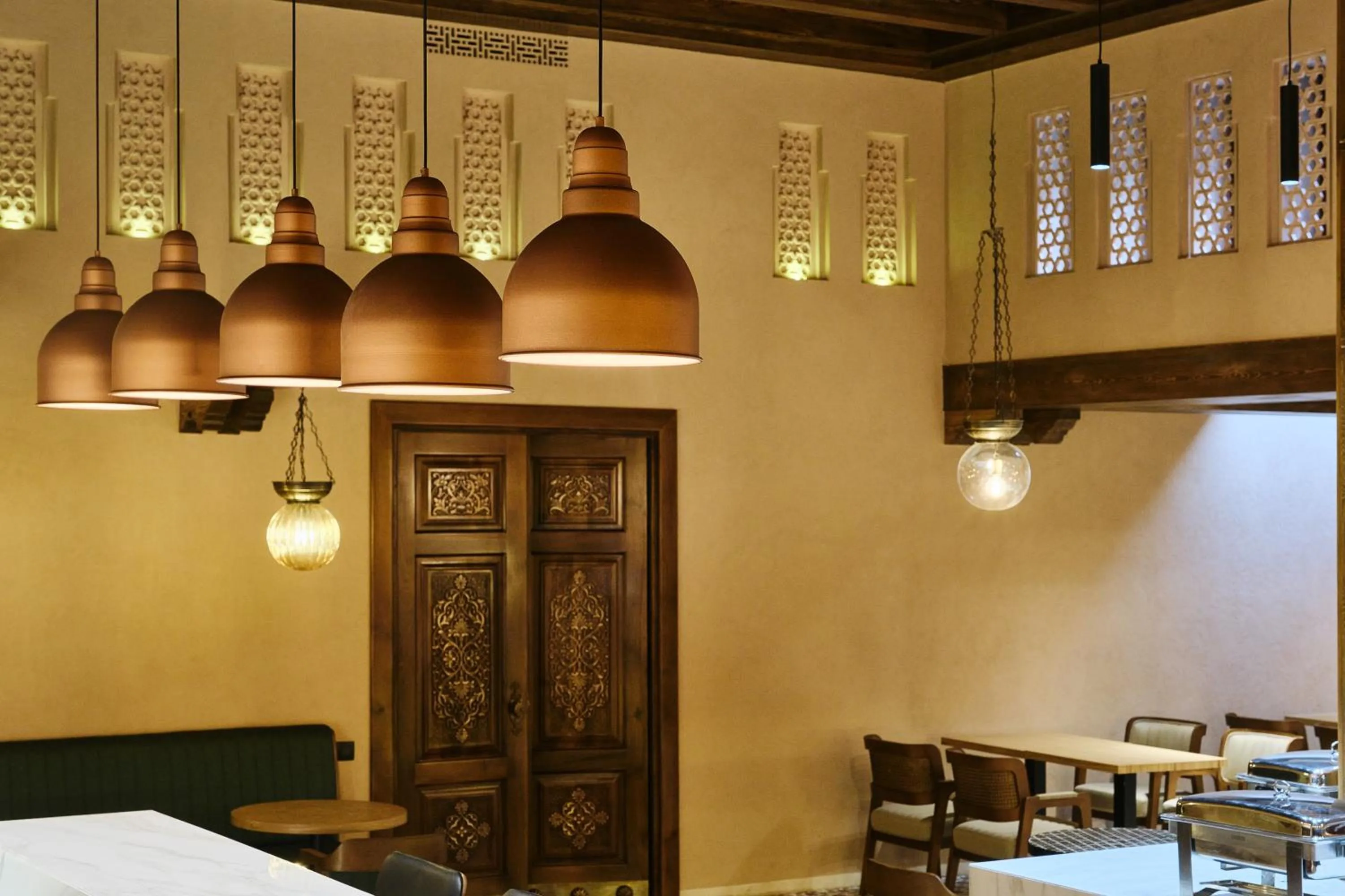 Restaurant/places to eat in Kosh Havuz boutique hotel