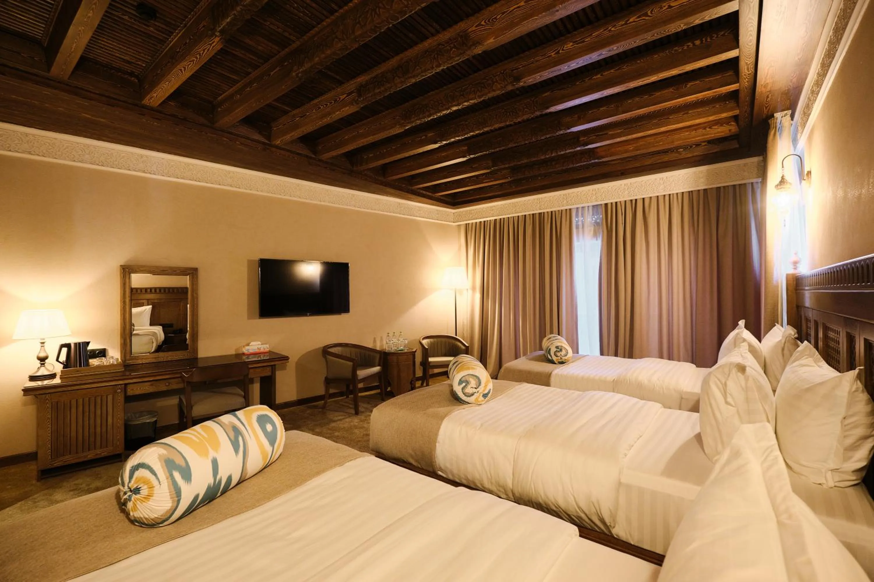 TV and multimedia, Bed in Kosh Havuz boutique hotel