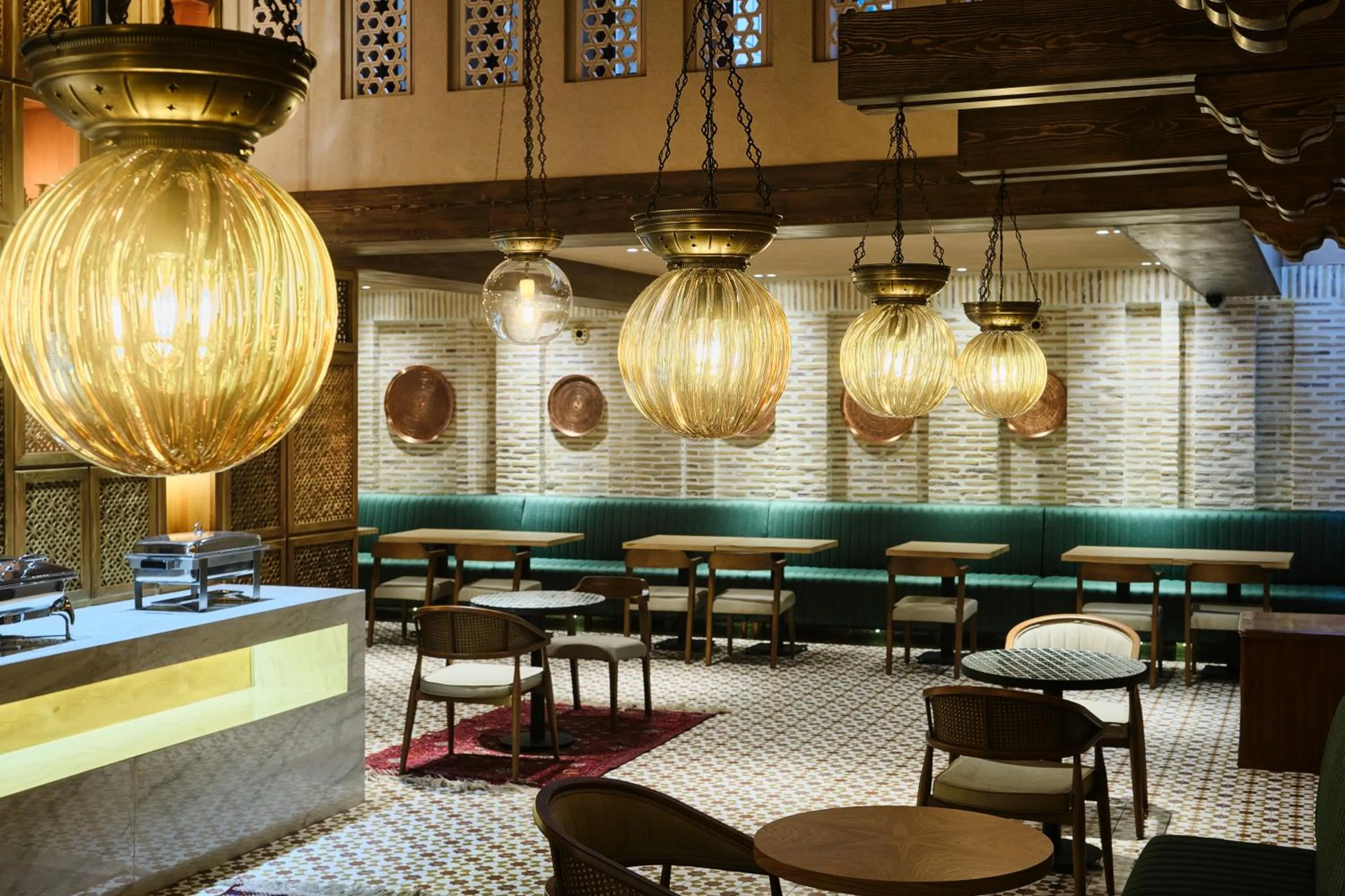 Restaurant/places to eat in Kosh Havuz boutique hotel