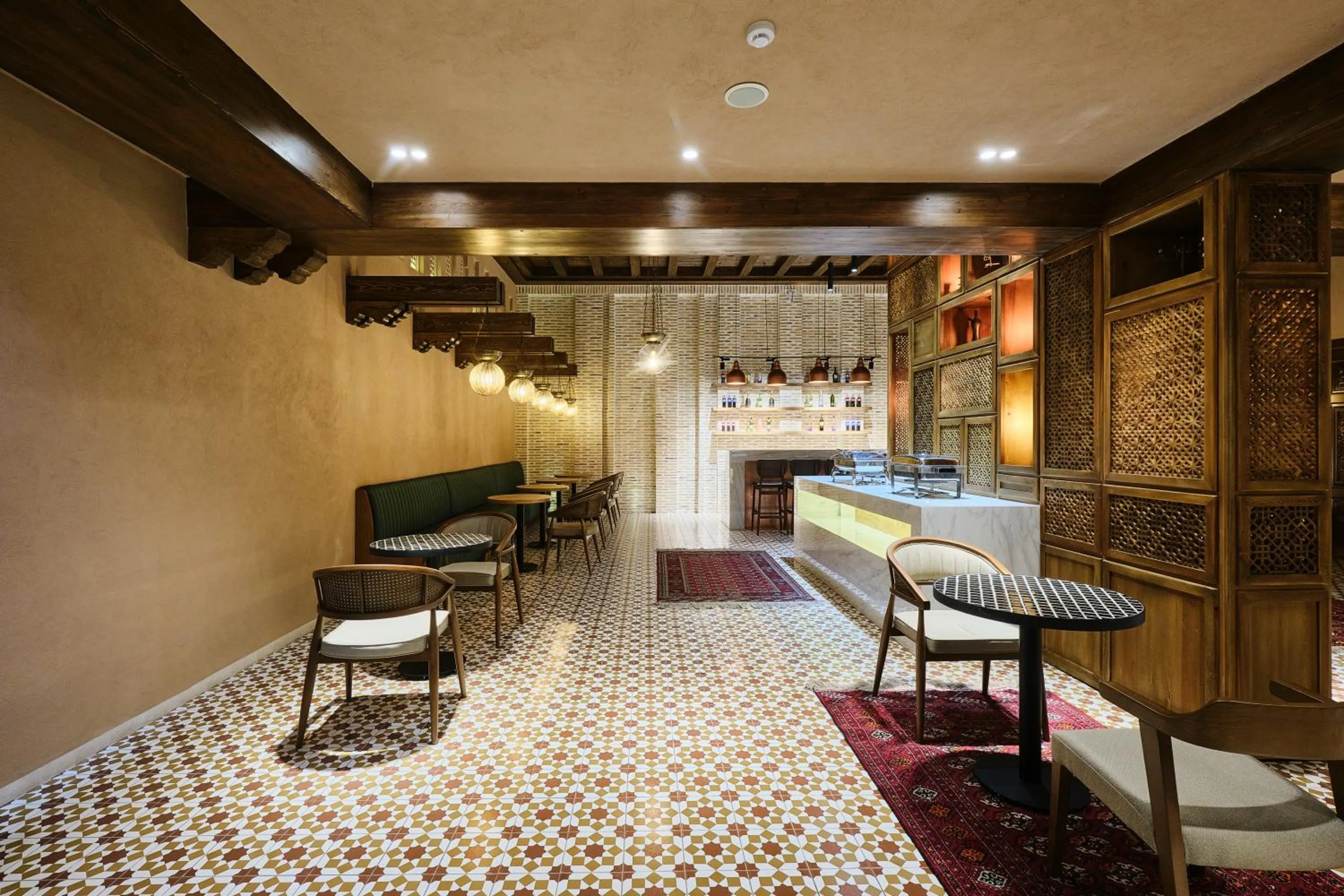 Restaurant/places to eat in Kosh Havuz boutique hotel