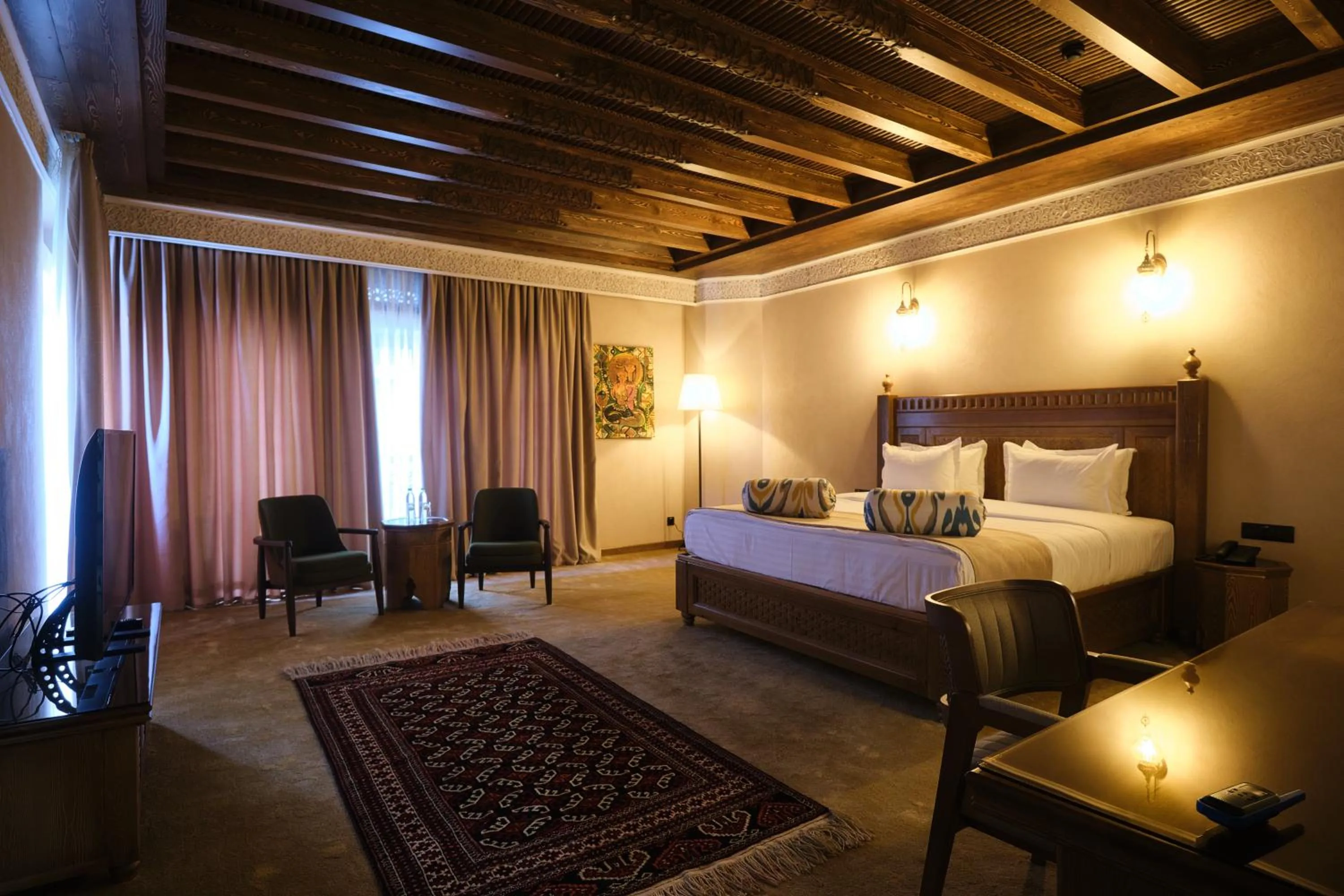 Photo of the whole room, Bed in Kosh Havuz boutique hotel