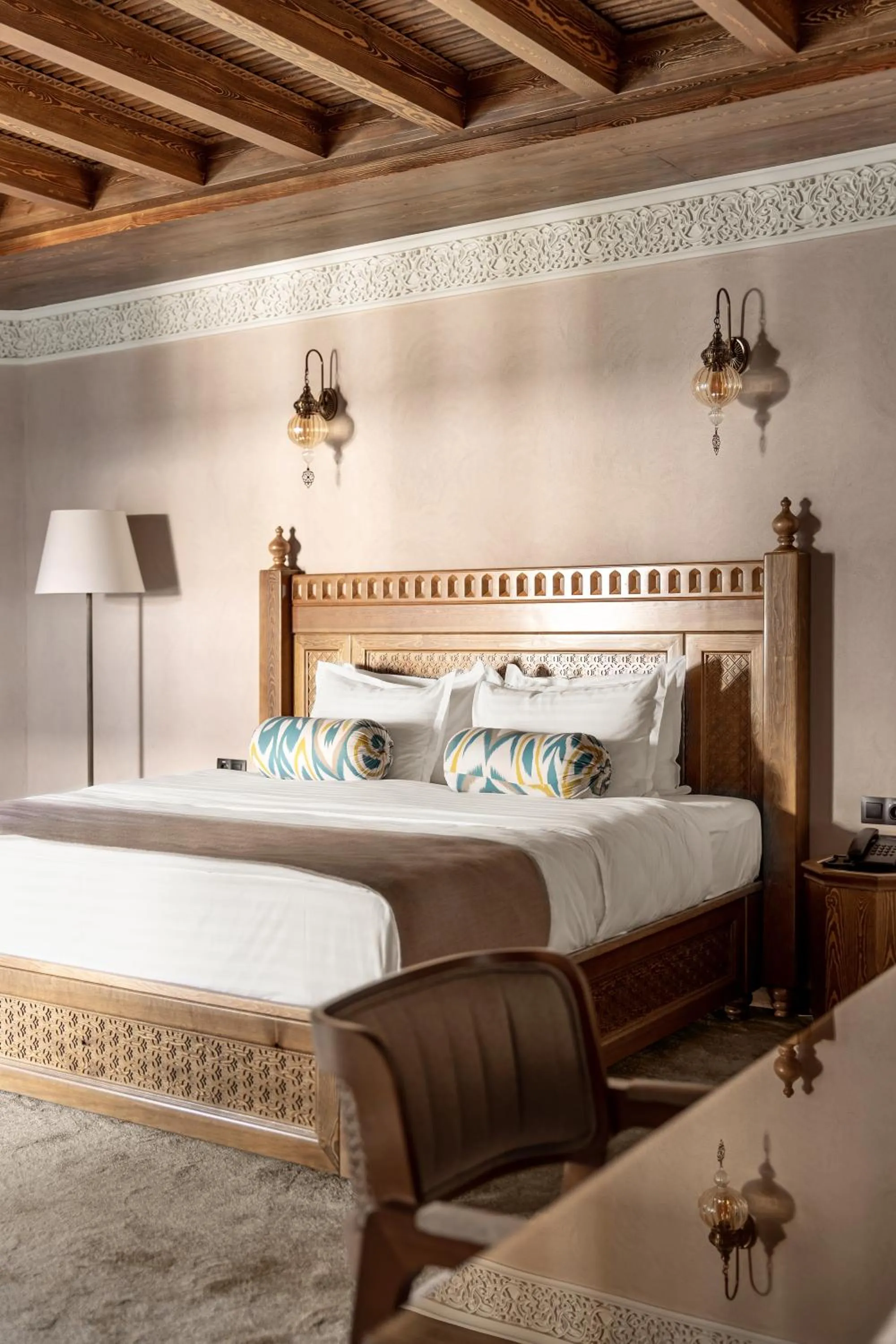 Bed in Kosh Havuz boutique hotel