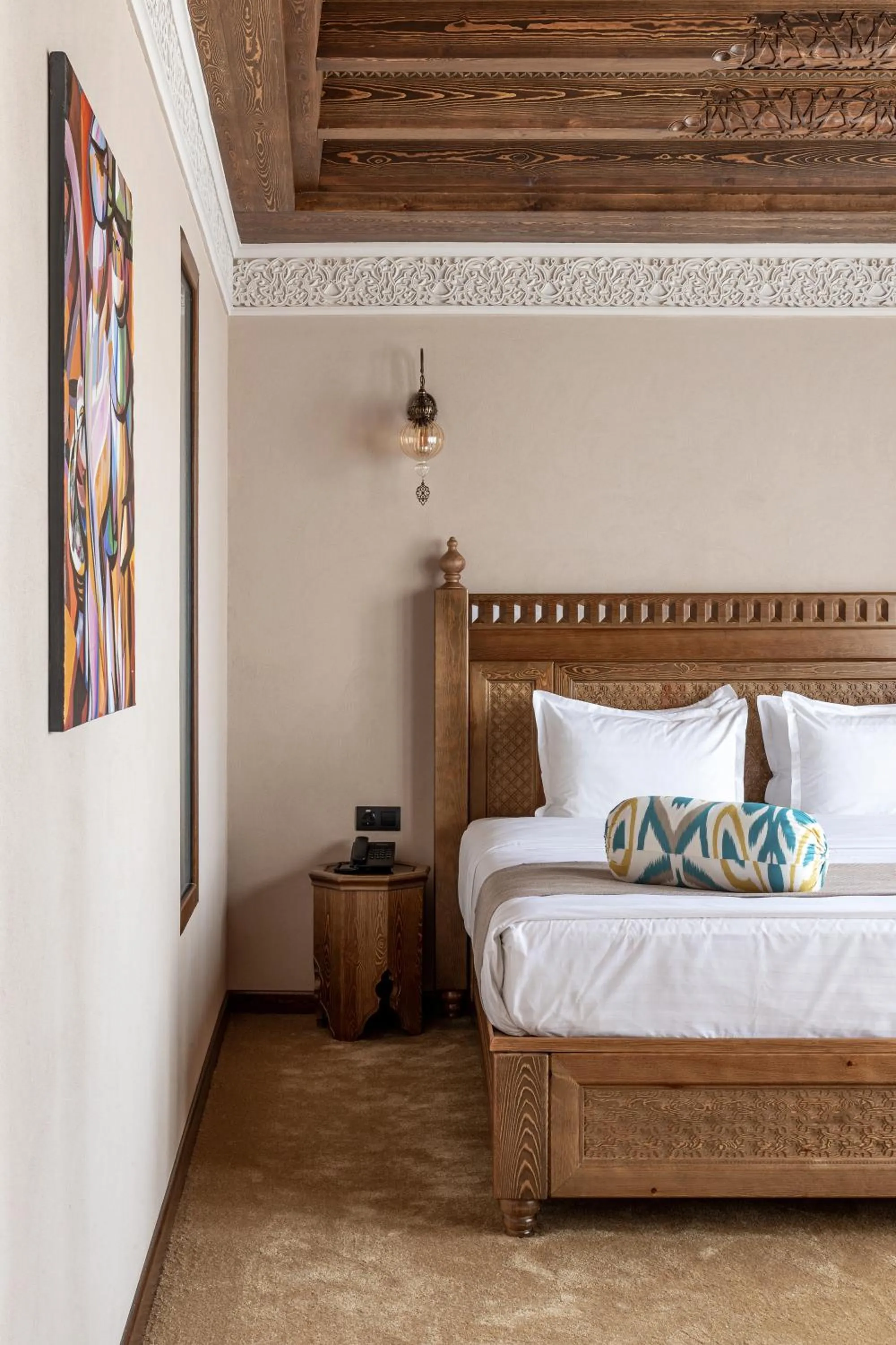 Bed in Kosh Havuz boutique hotel