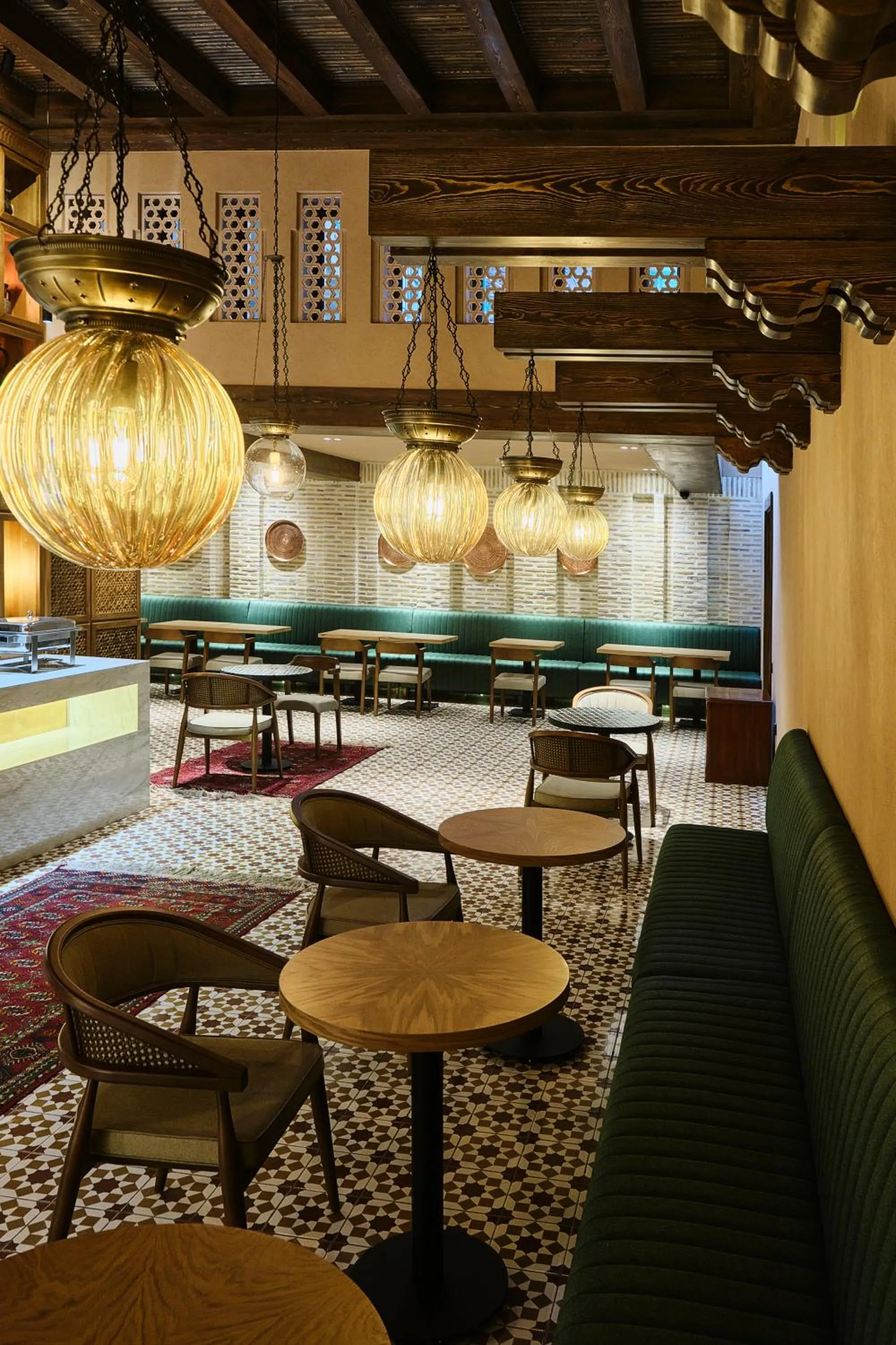 Restaurant/places to eat in Kosh Havuz boutique hotel