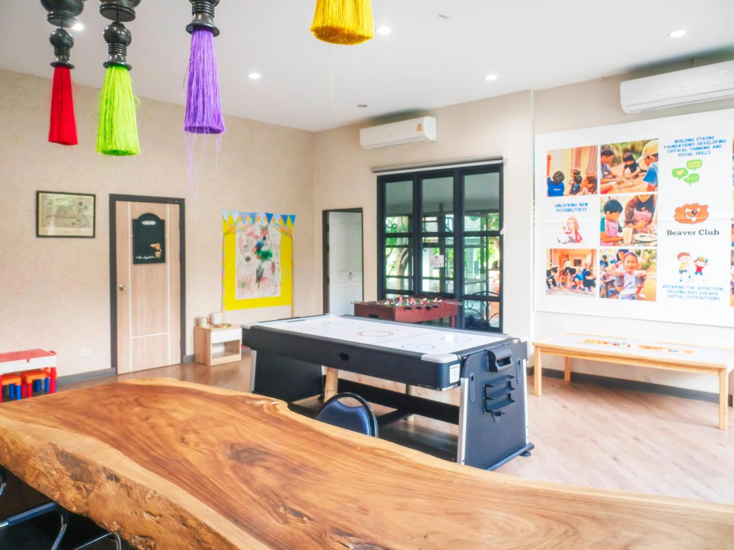 Children play ground in Beaver Club Homestay