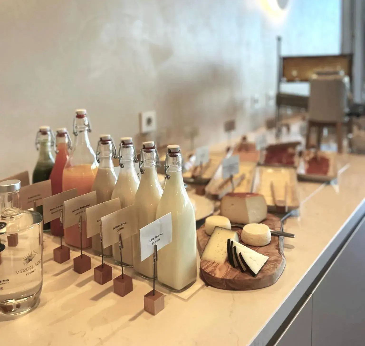 Buffet breakfast in Verdelago Resort Buffet breakfast in Verdelago Resort