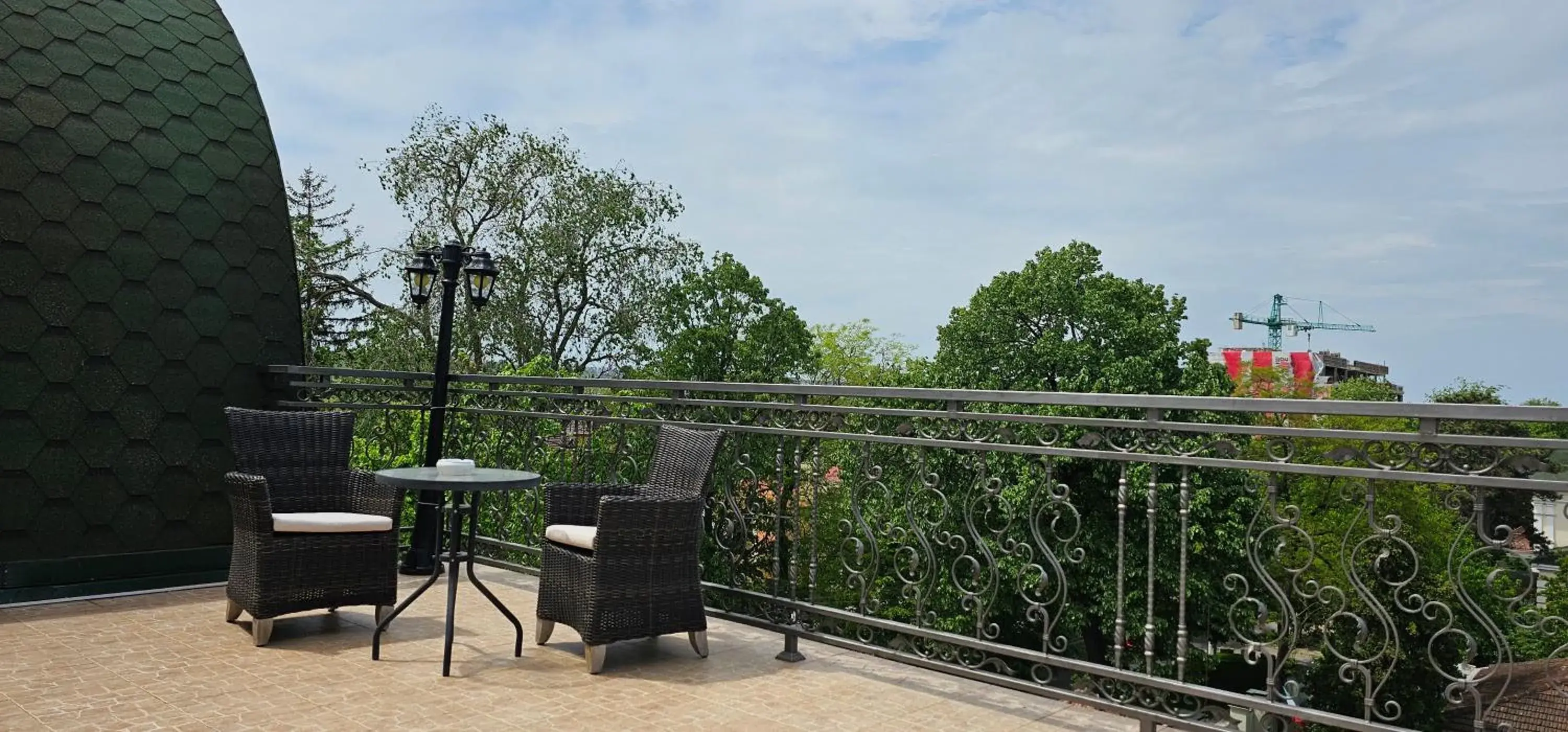 Balcony/Terrace in Savoy Hotel Balcony/Terrace in Savoy Hotel