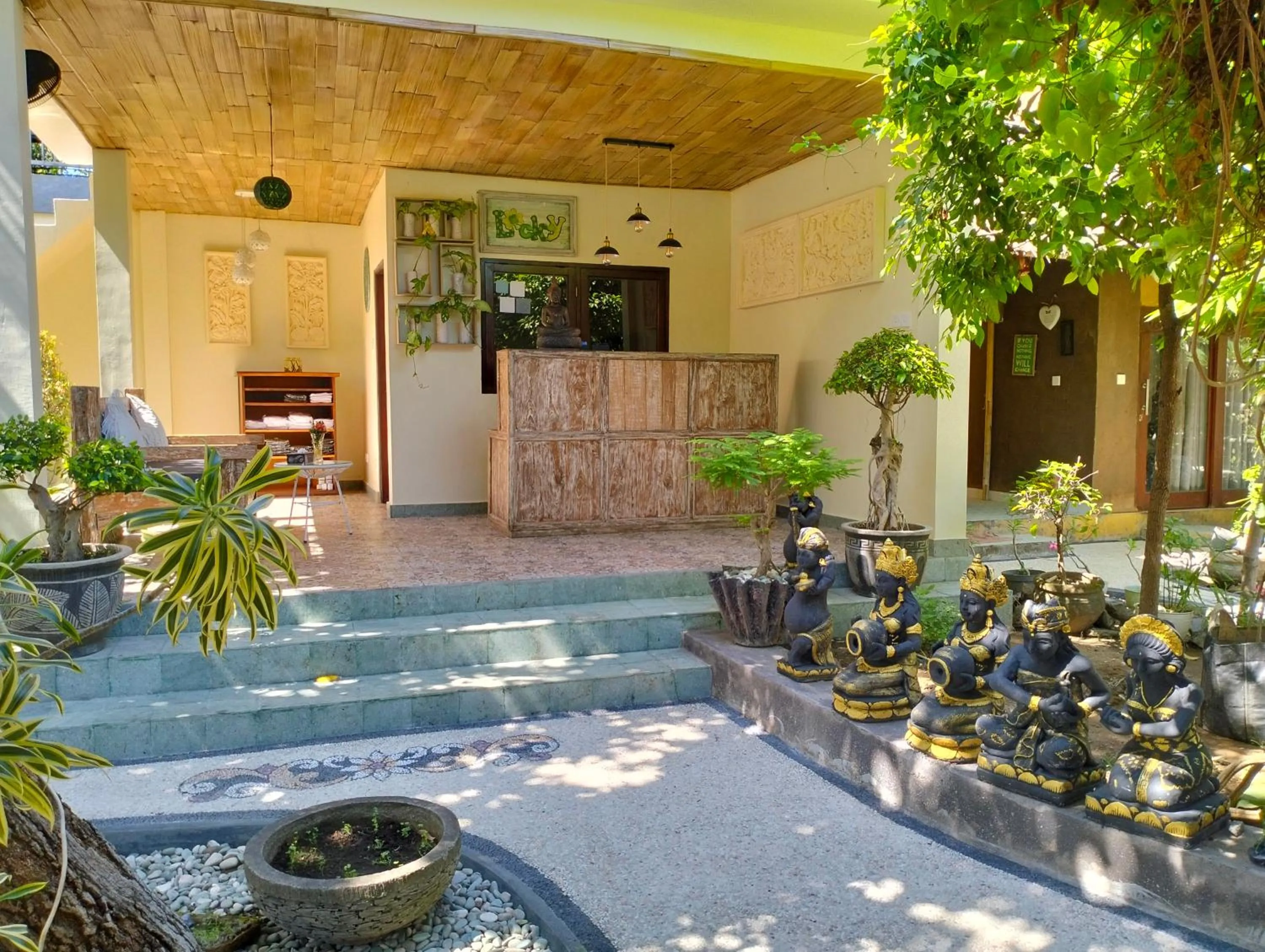 Lobby or reception in Amed Harmony Bungalows And Villas