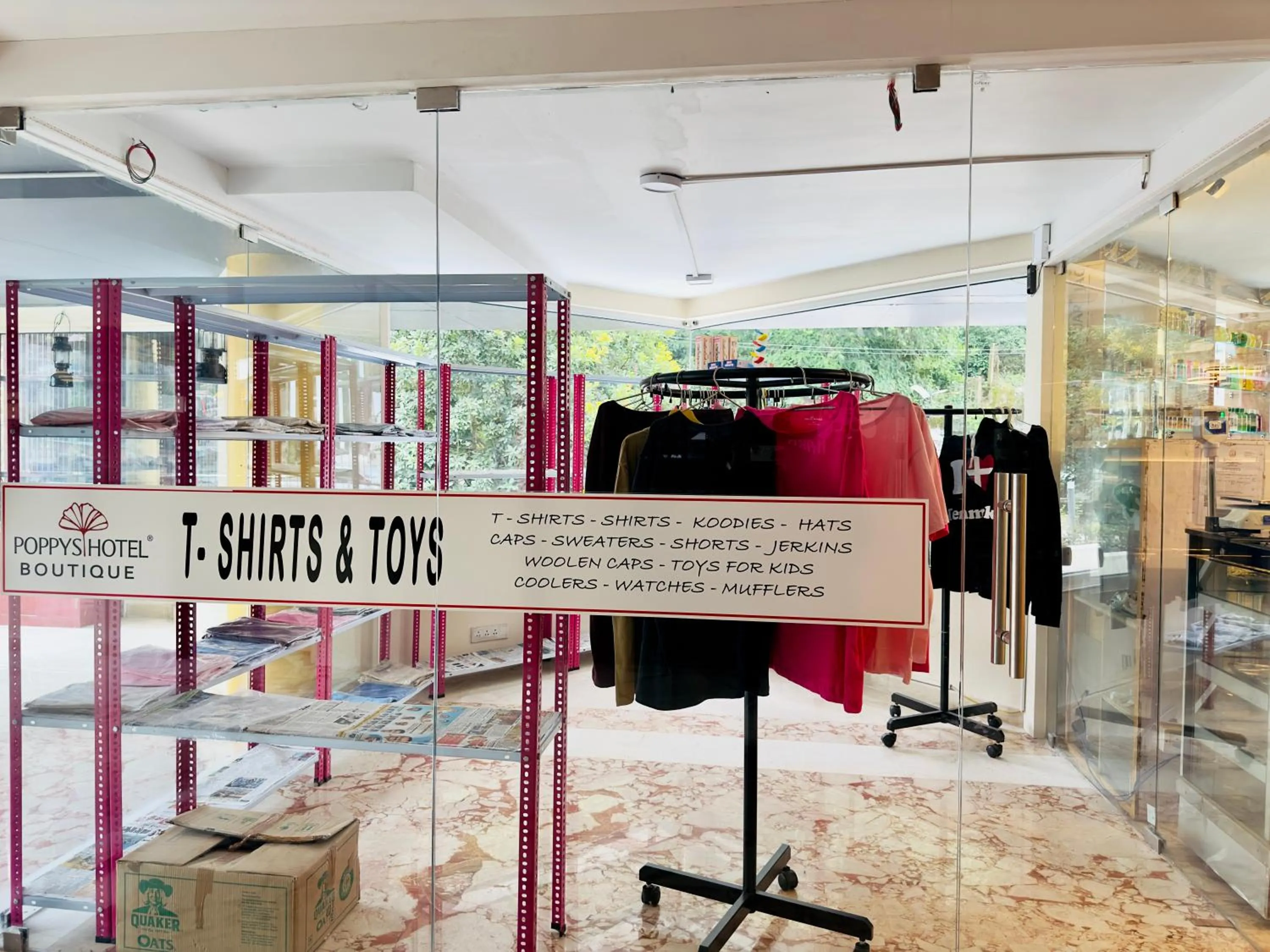 On-site shops in Poppys Pleasant Stay