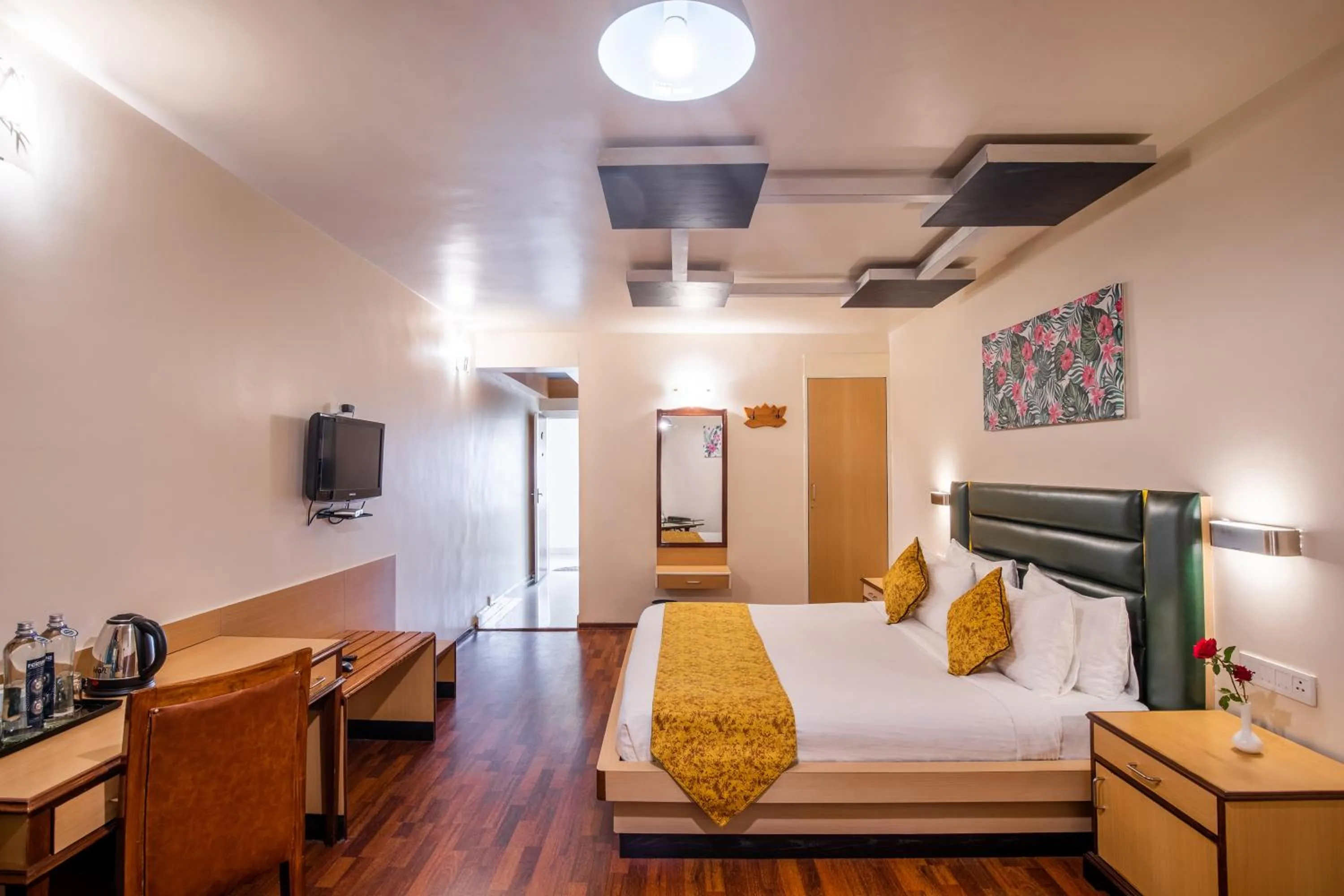 Bed in Poppys Pleasant Stay