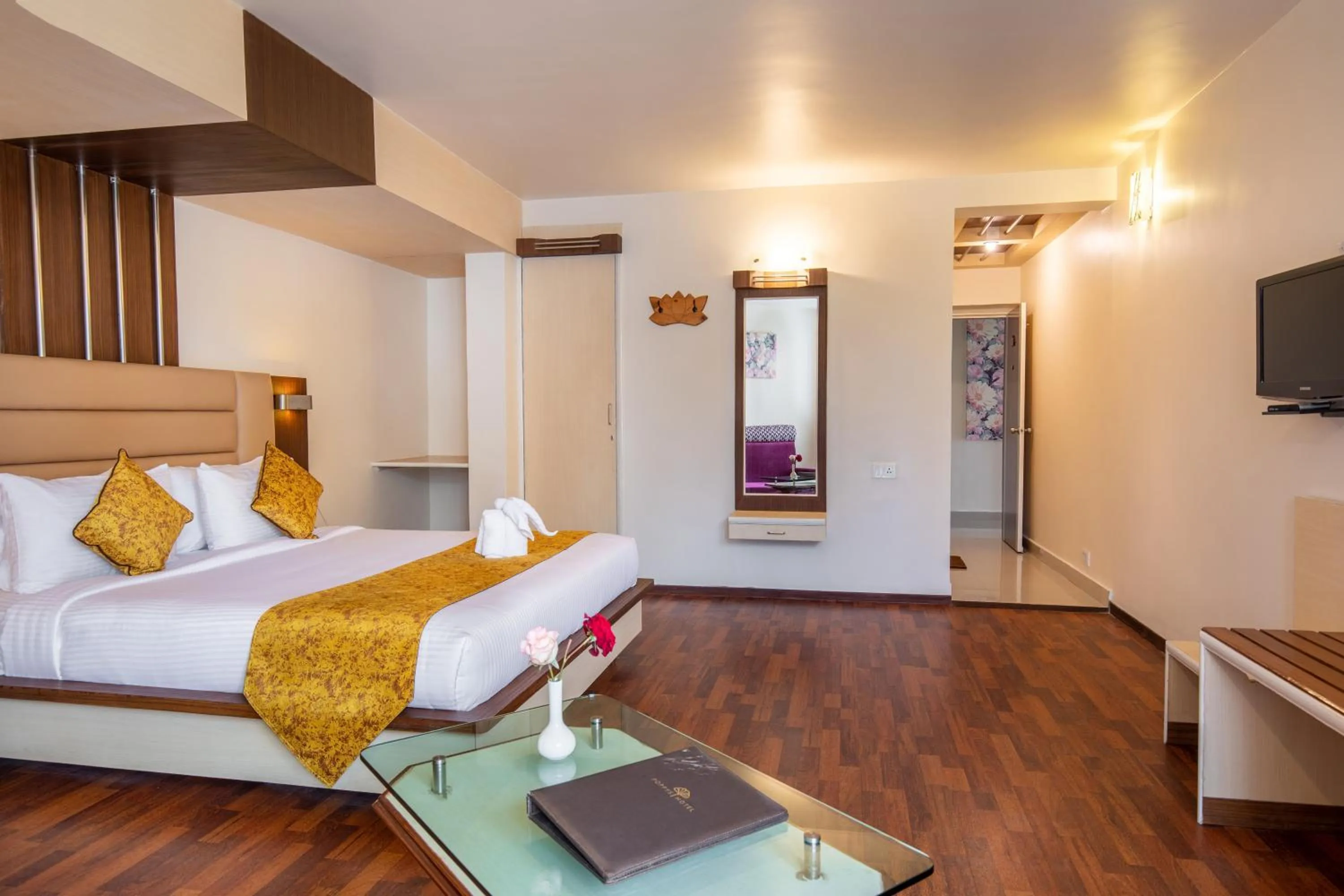 Bed in Poppys Pleasant Stay