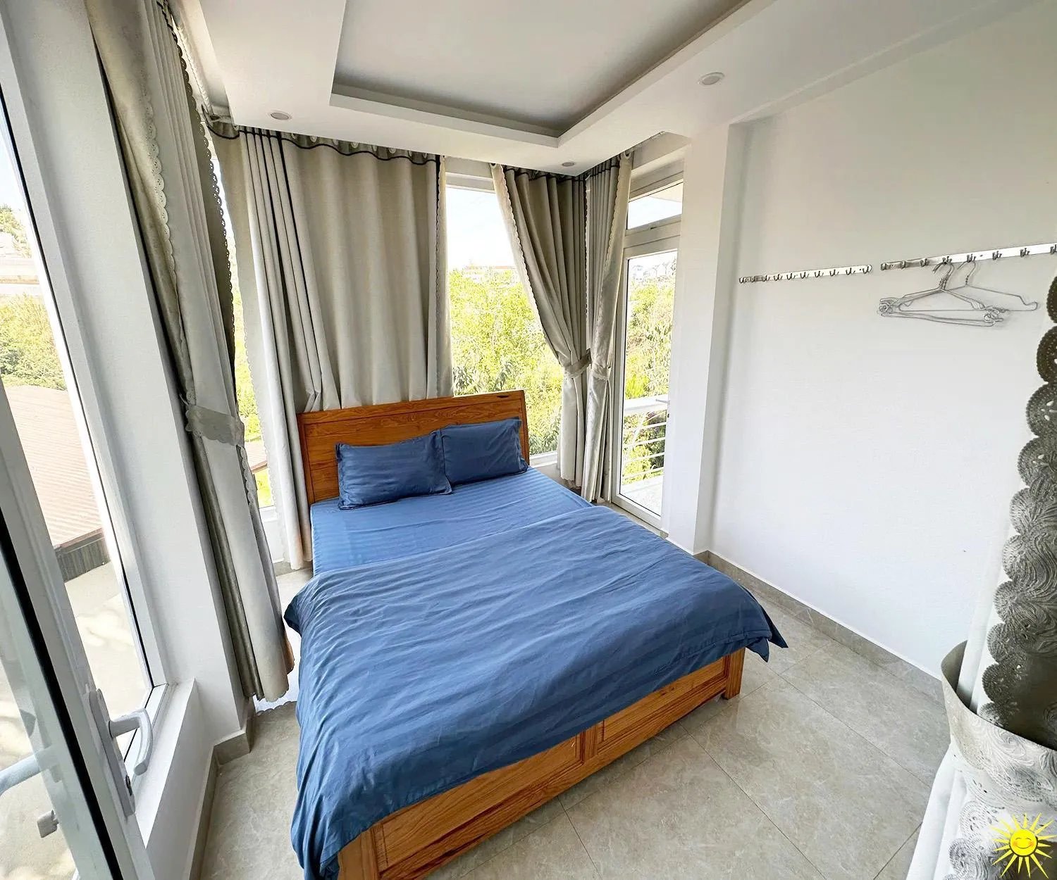 Bed in Otel Hotel Dalat