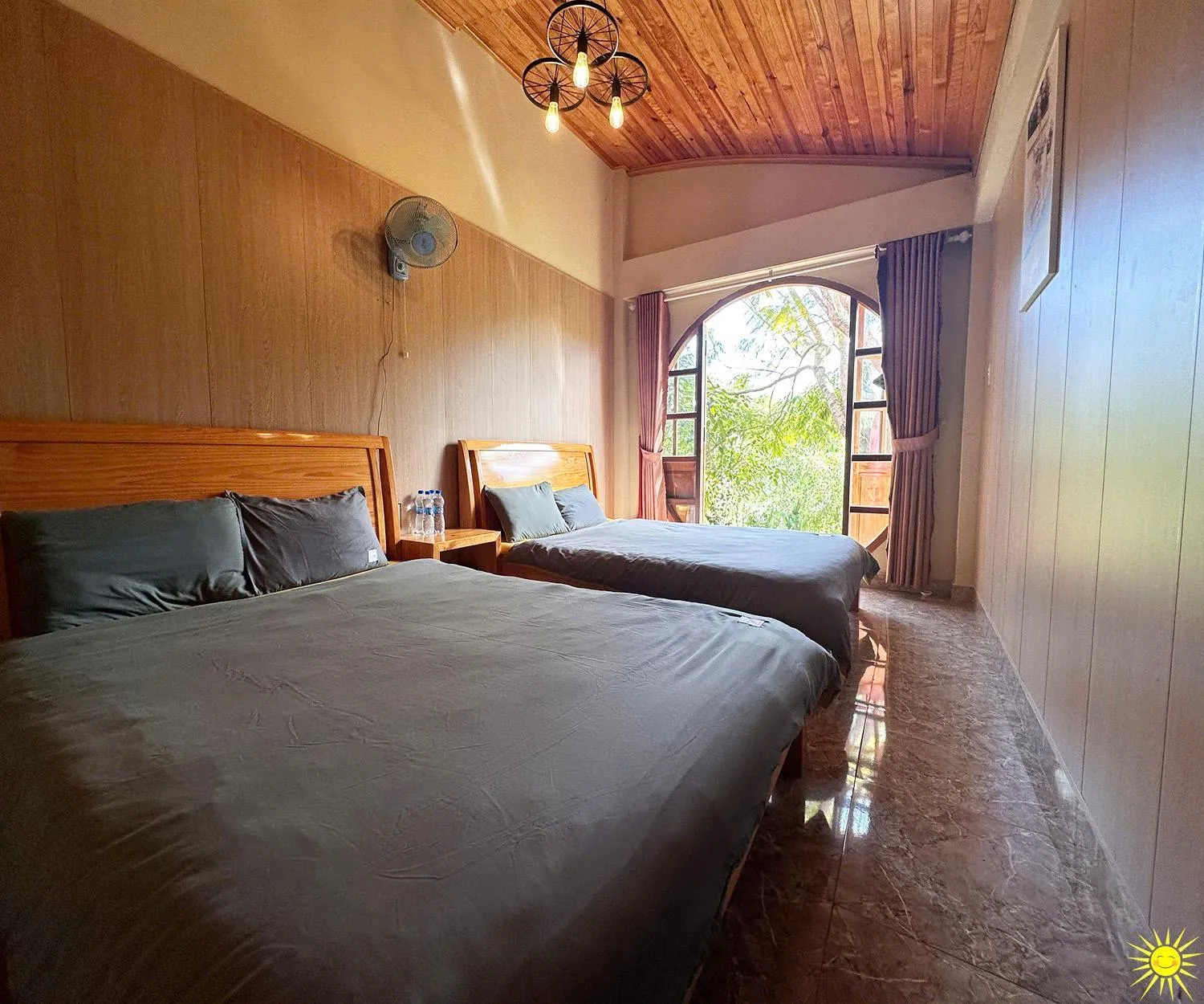 Bed in Otel Hotel Dalat