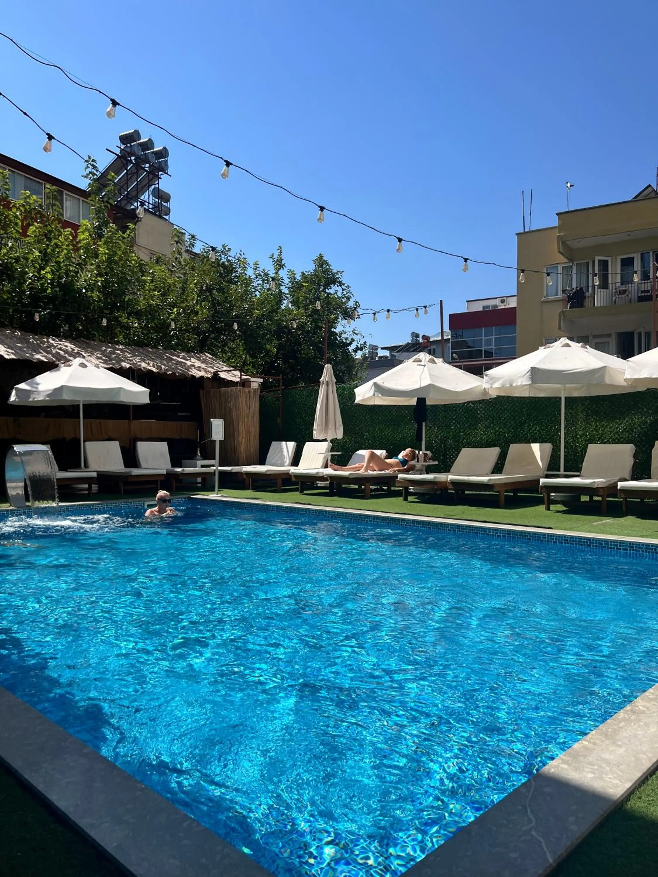 Pool view in Wolf Of The City Hotel & Spa