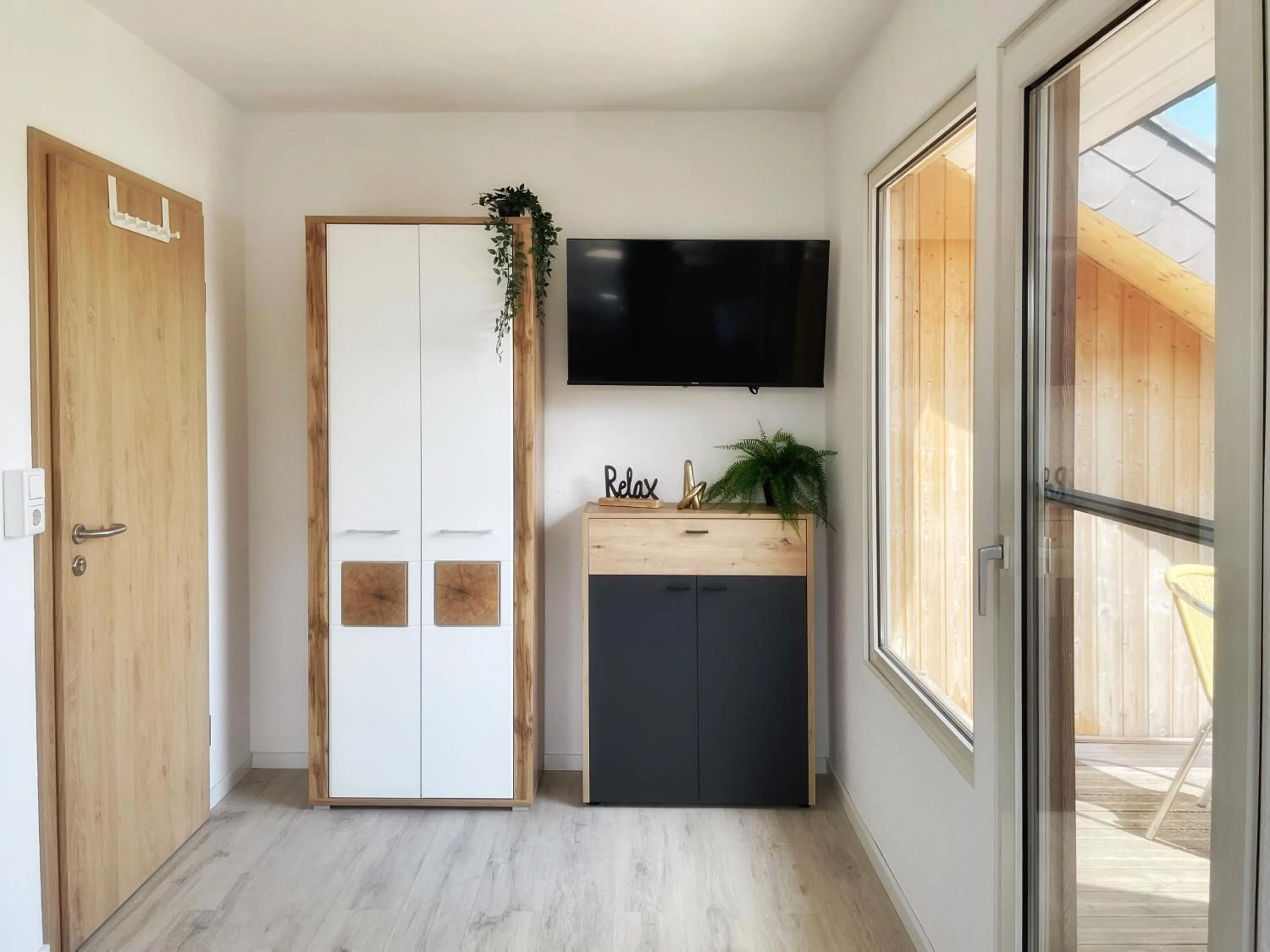 TV and multimedia in Pension Zur Mühle