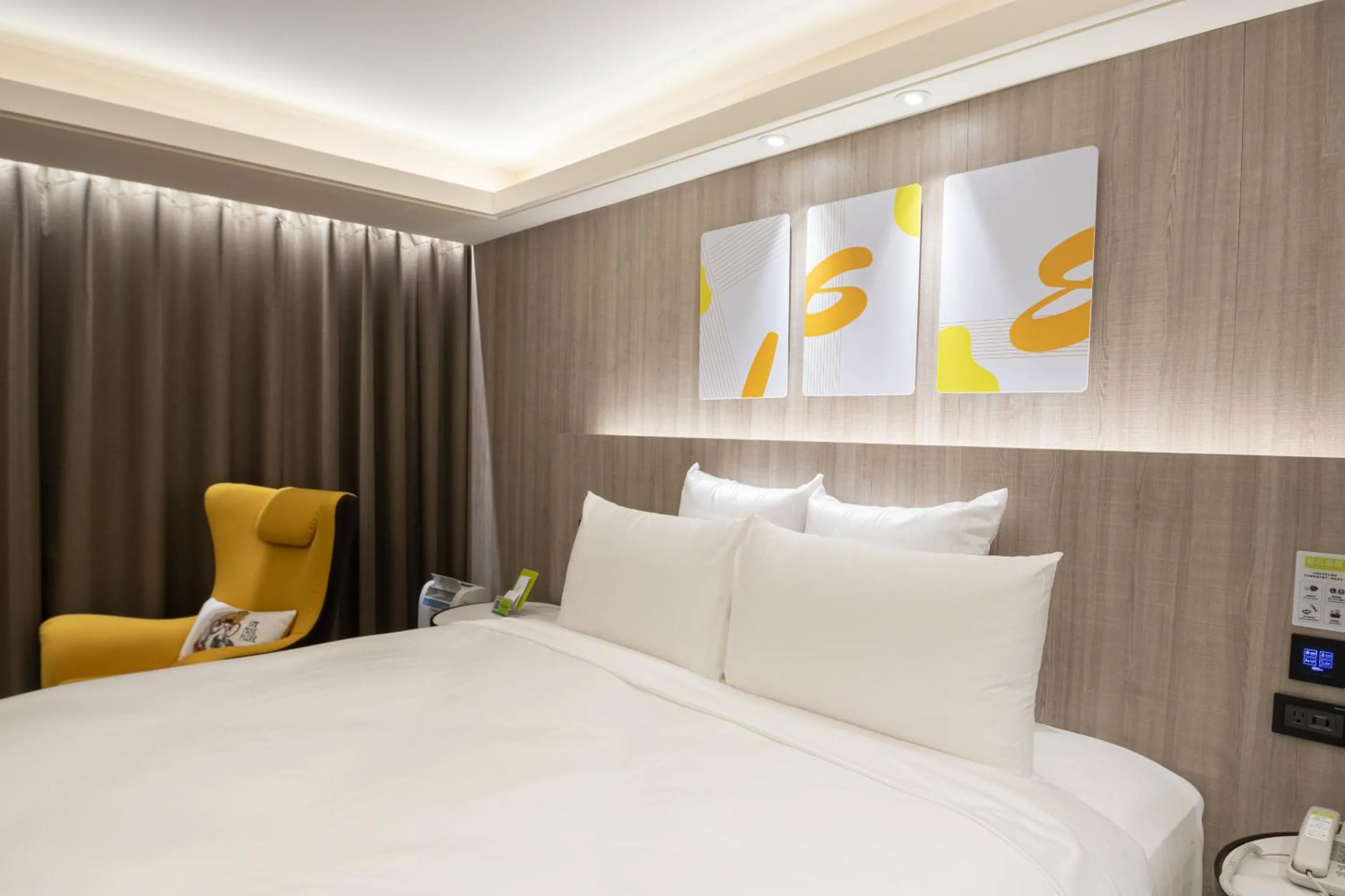 Bed in 168 Motel-Zhongli