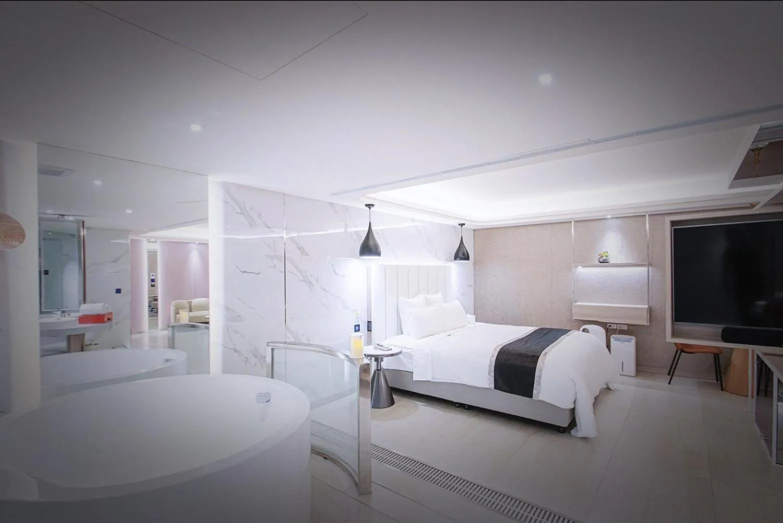 Bed in 168 Motel-Zhongli