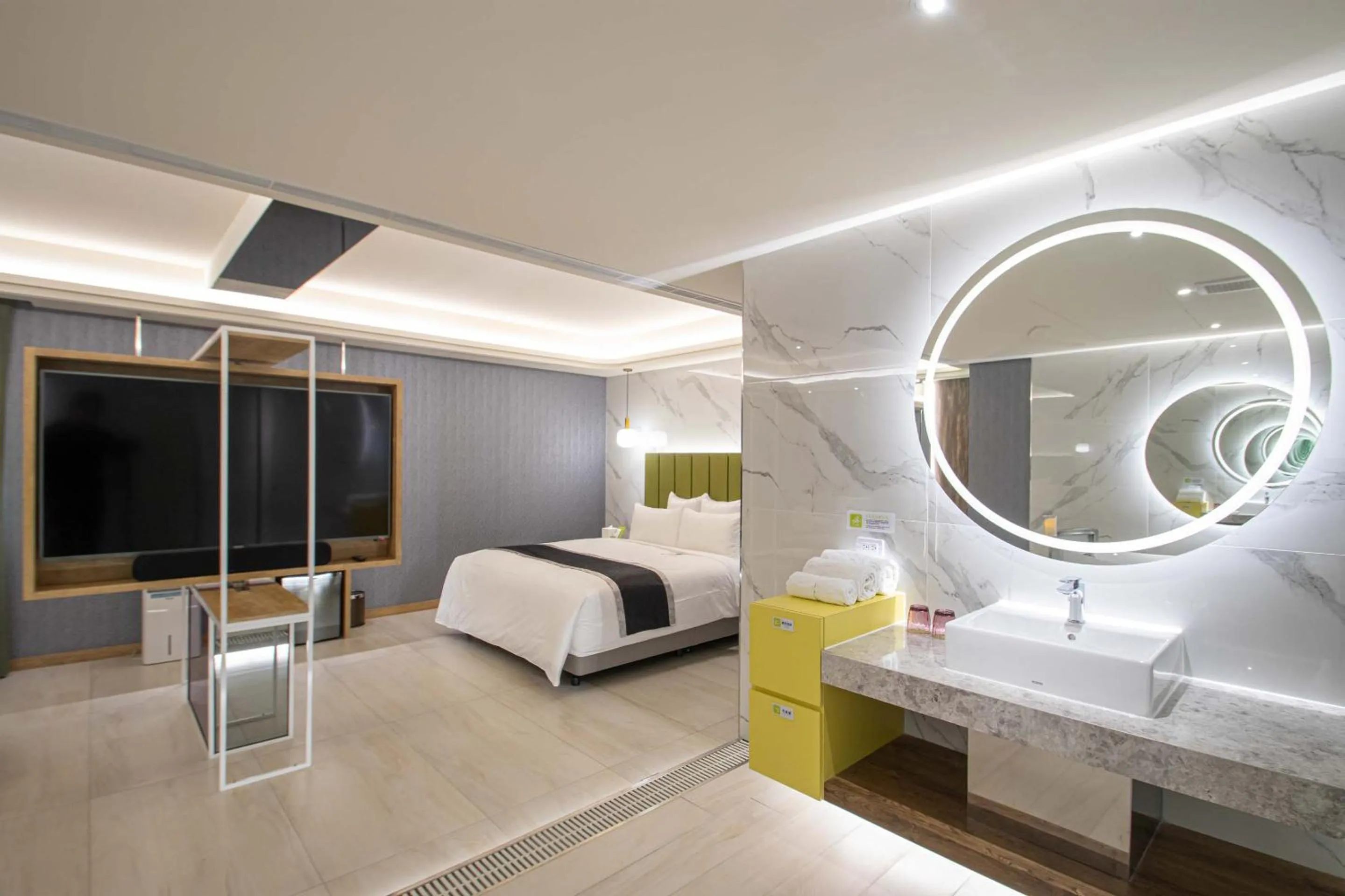 Bed in 168 Motel-Zhongli