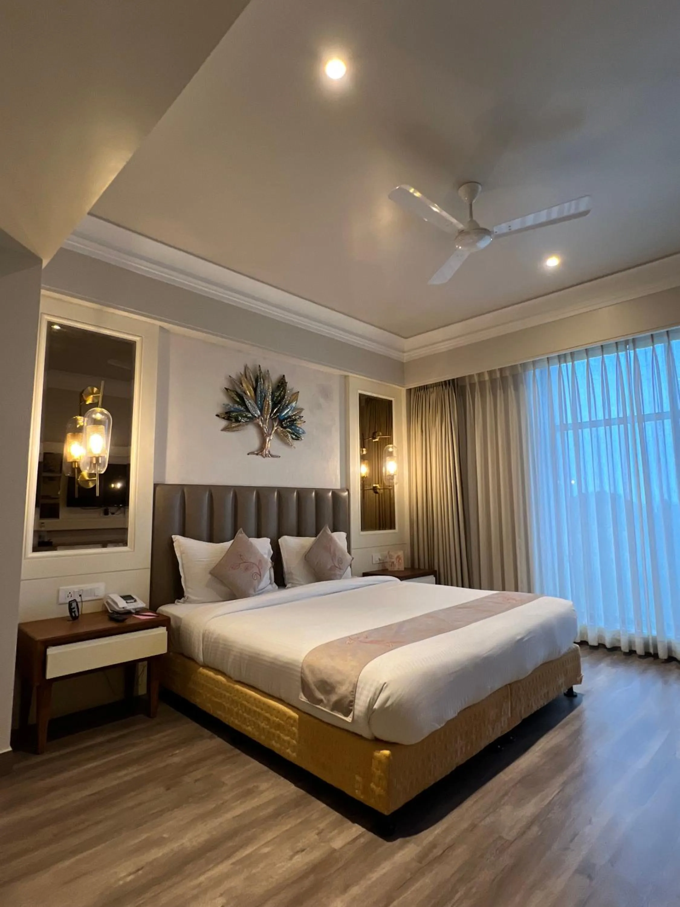 Bedroom, Bed in Hotel Apricia