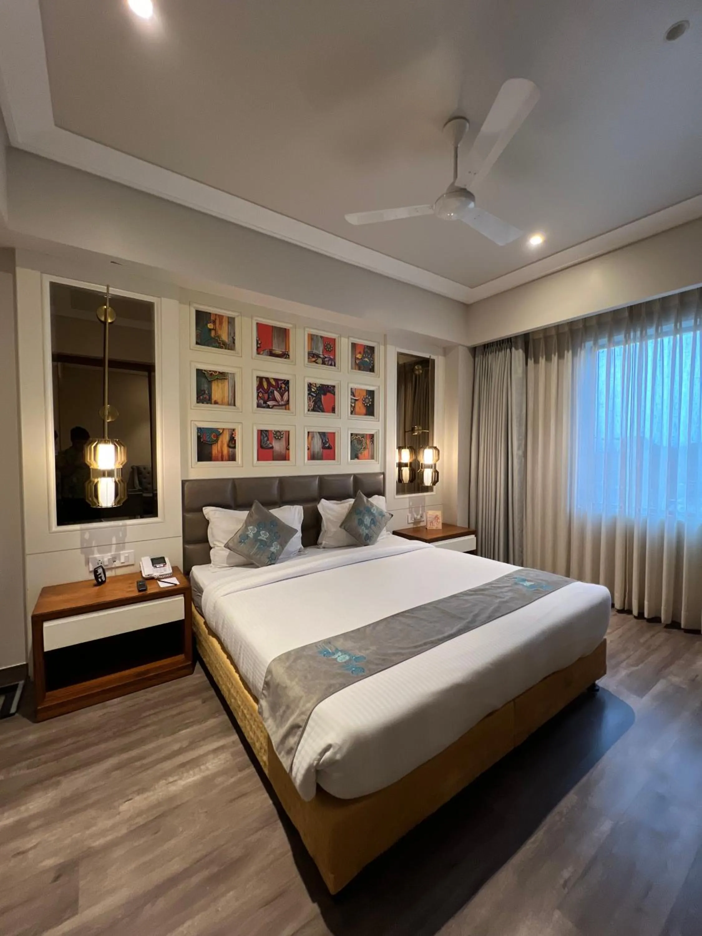 Bedroom, Bed in Hotel Apricia