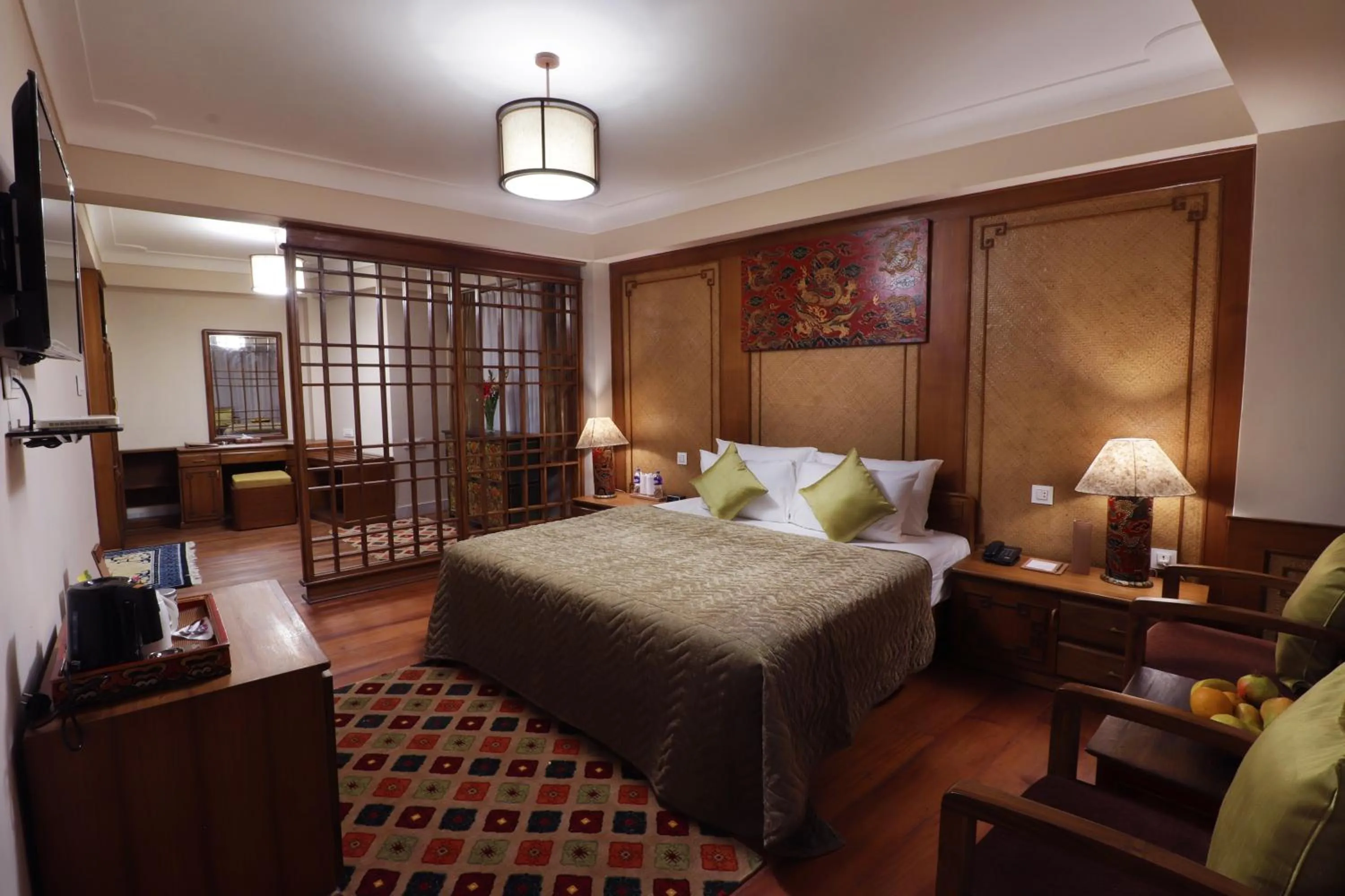 Bed in Denzong Shangrila Lords Inn - Hotel & Spa