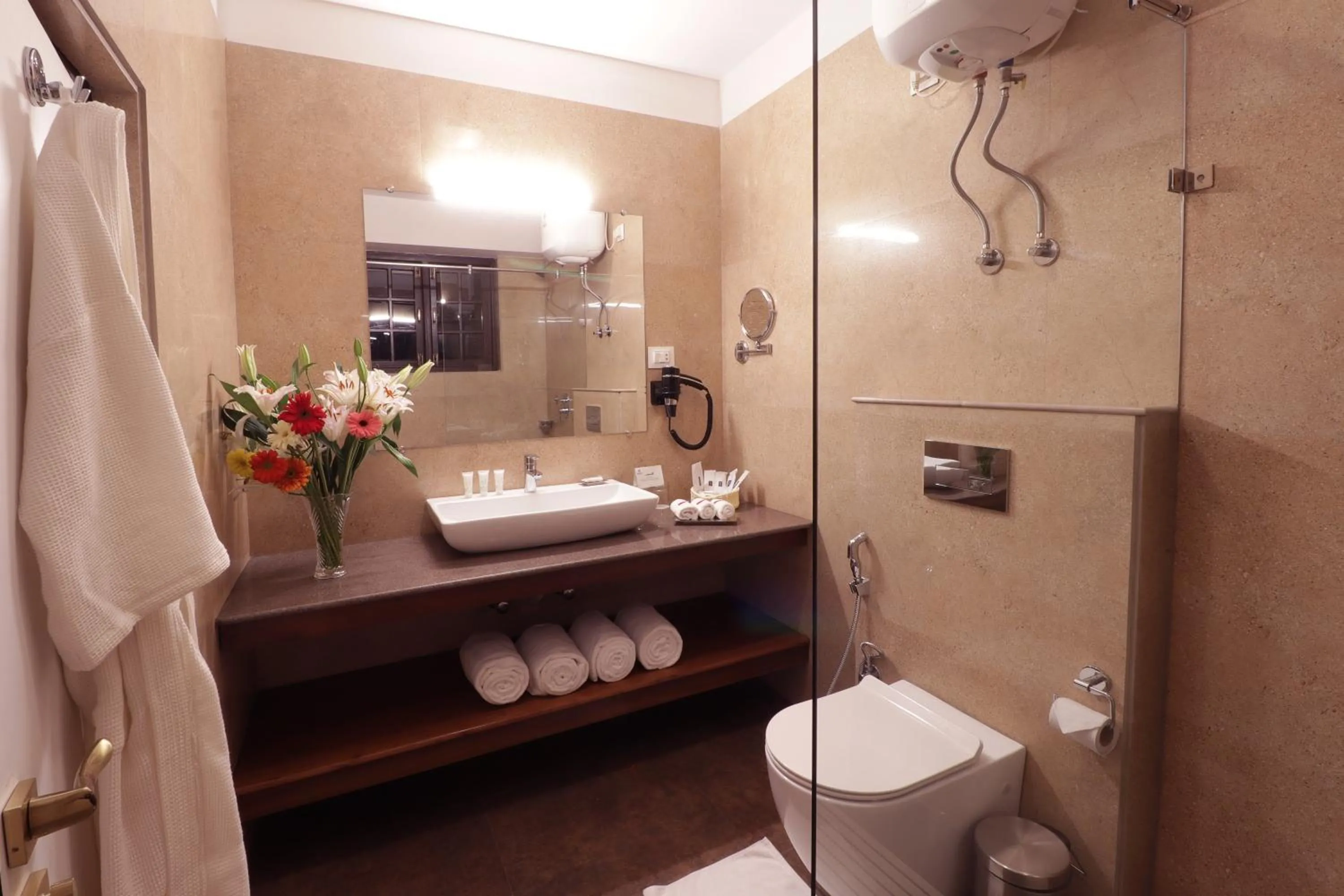 Bathroom in Denzong Shangrila Lords Inn - Hotel & Spa