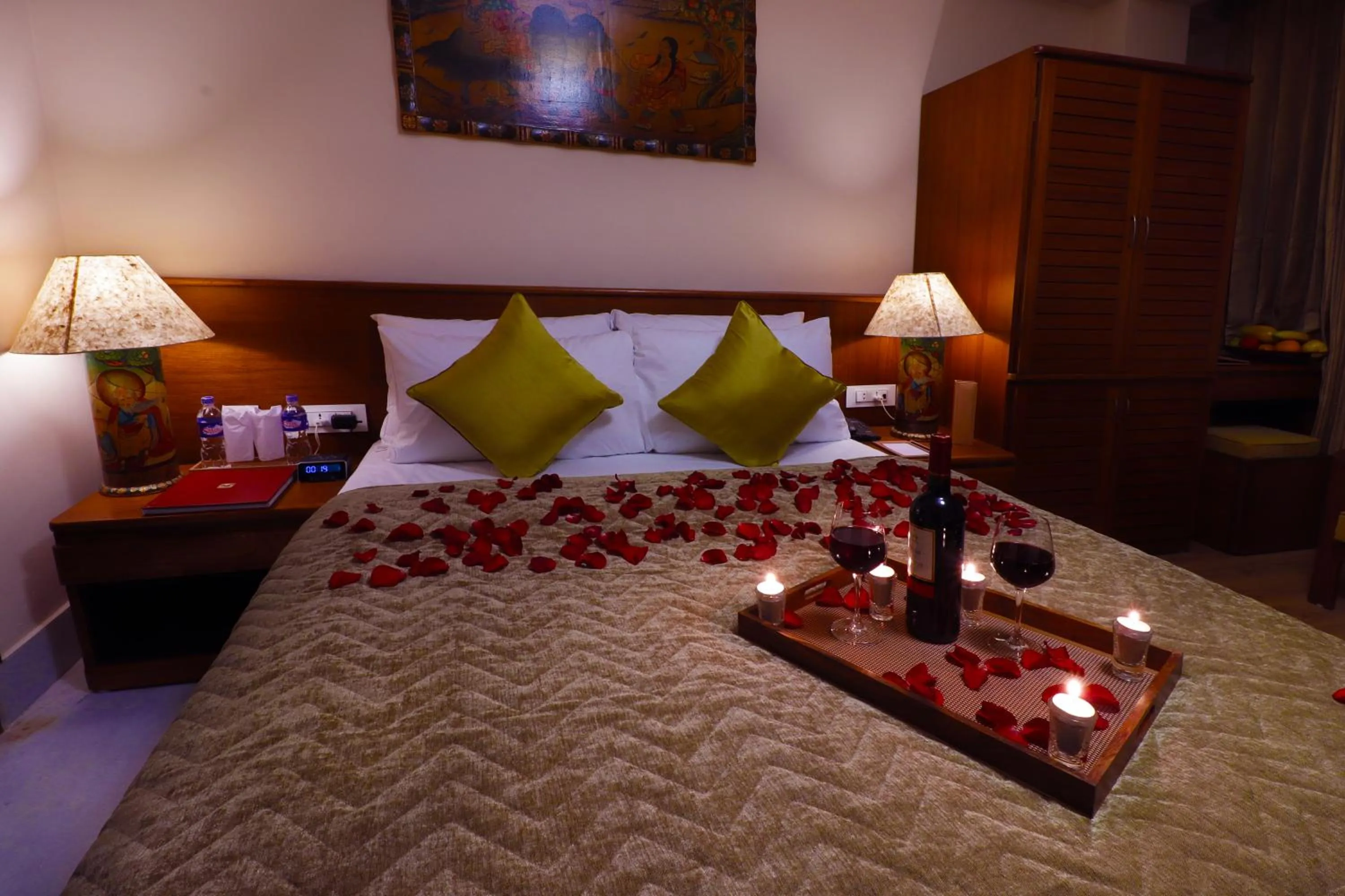 Bed in Denzong Shangrila Lords Inn - Hotel & Spa