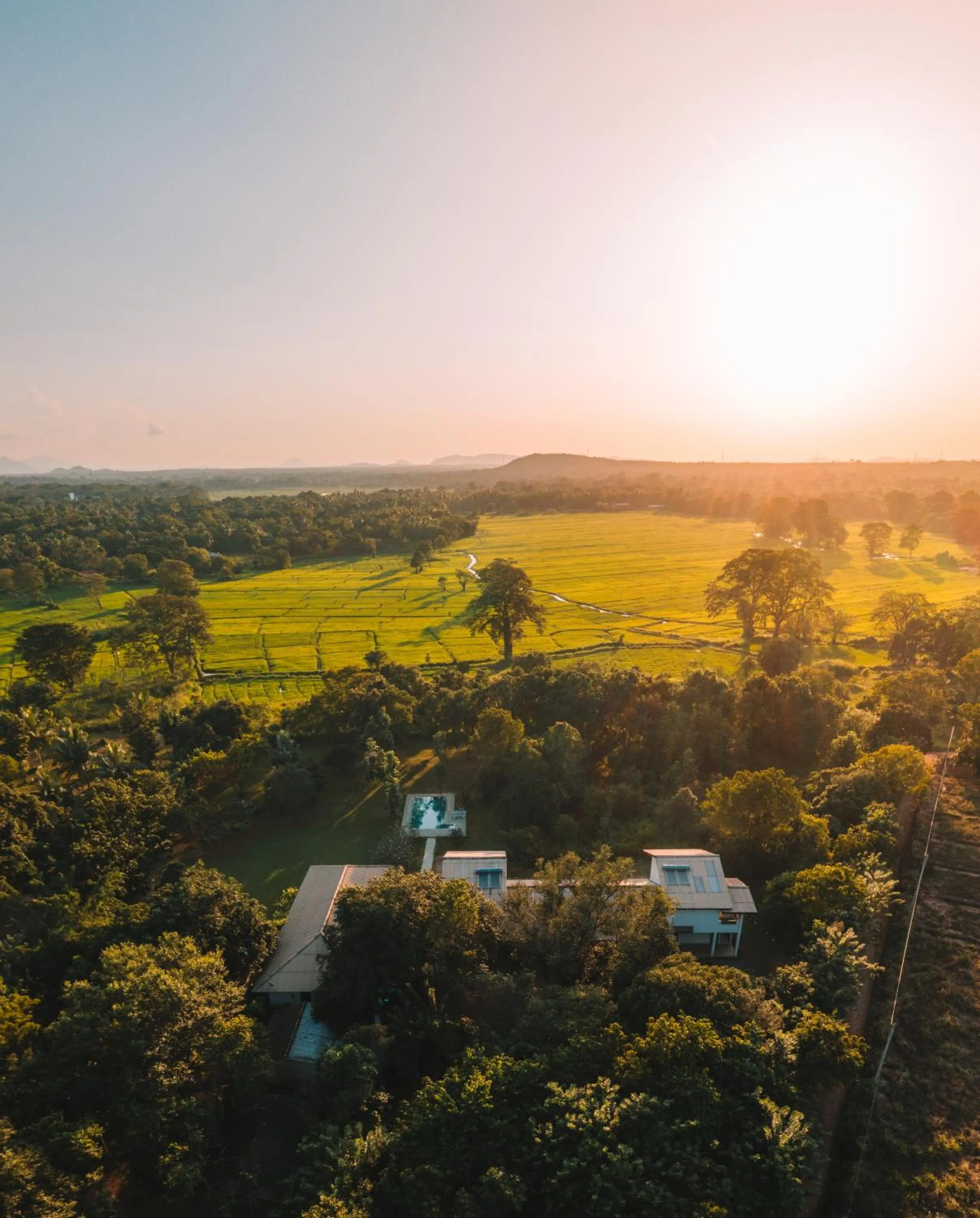 Natural landscape in Sevanagama