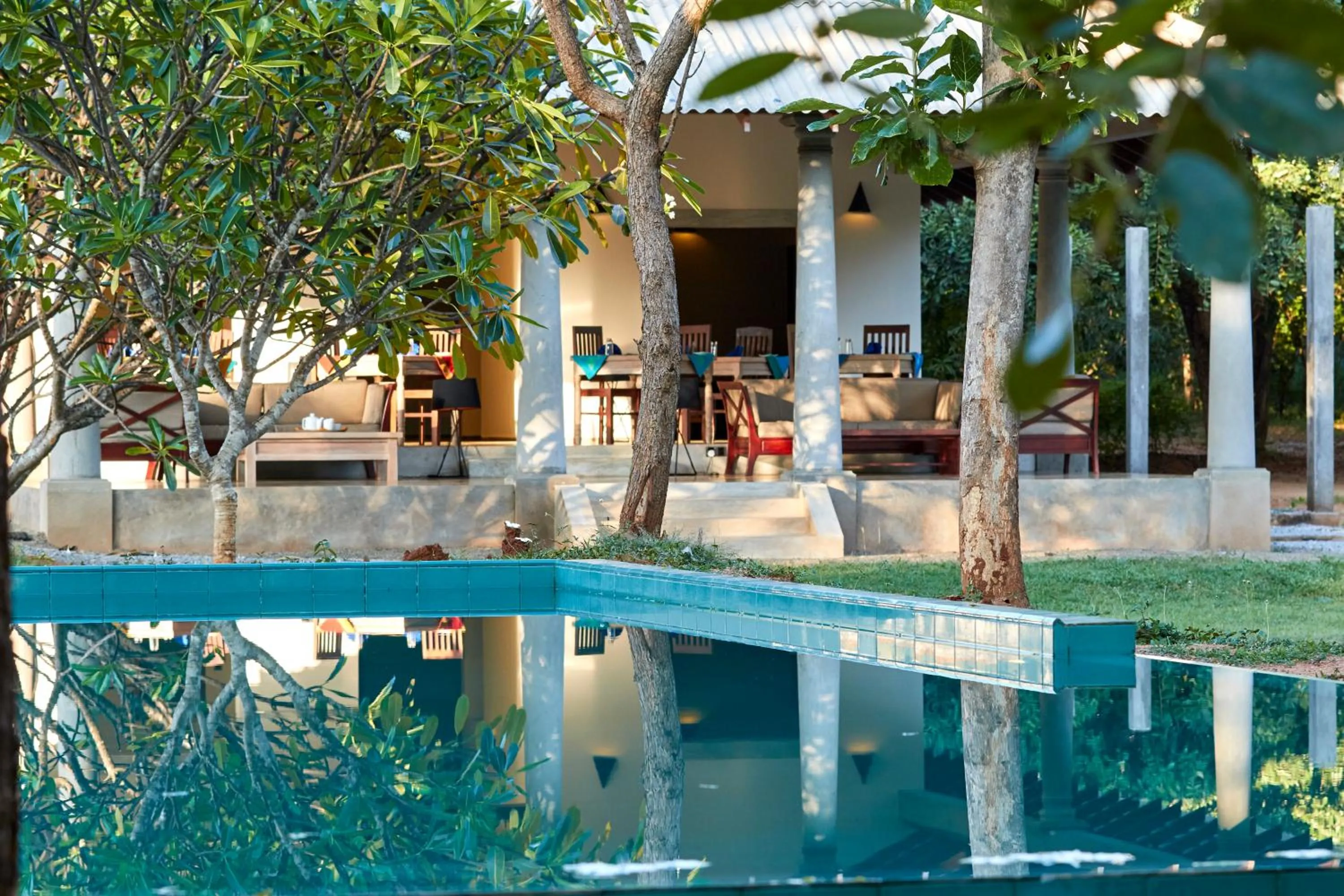 Pool view in Sevanagama