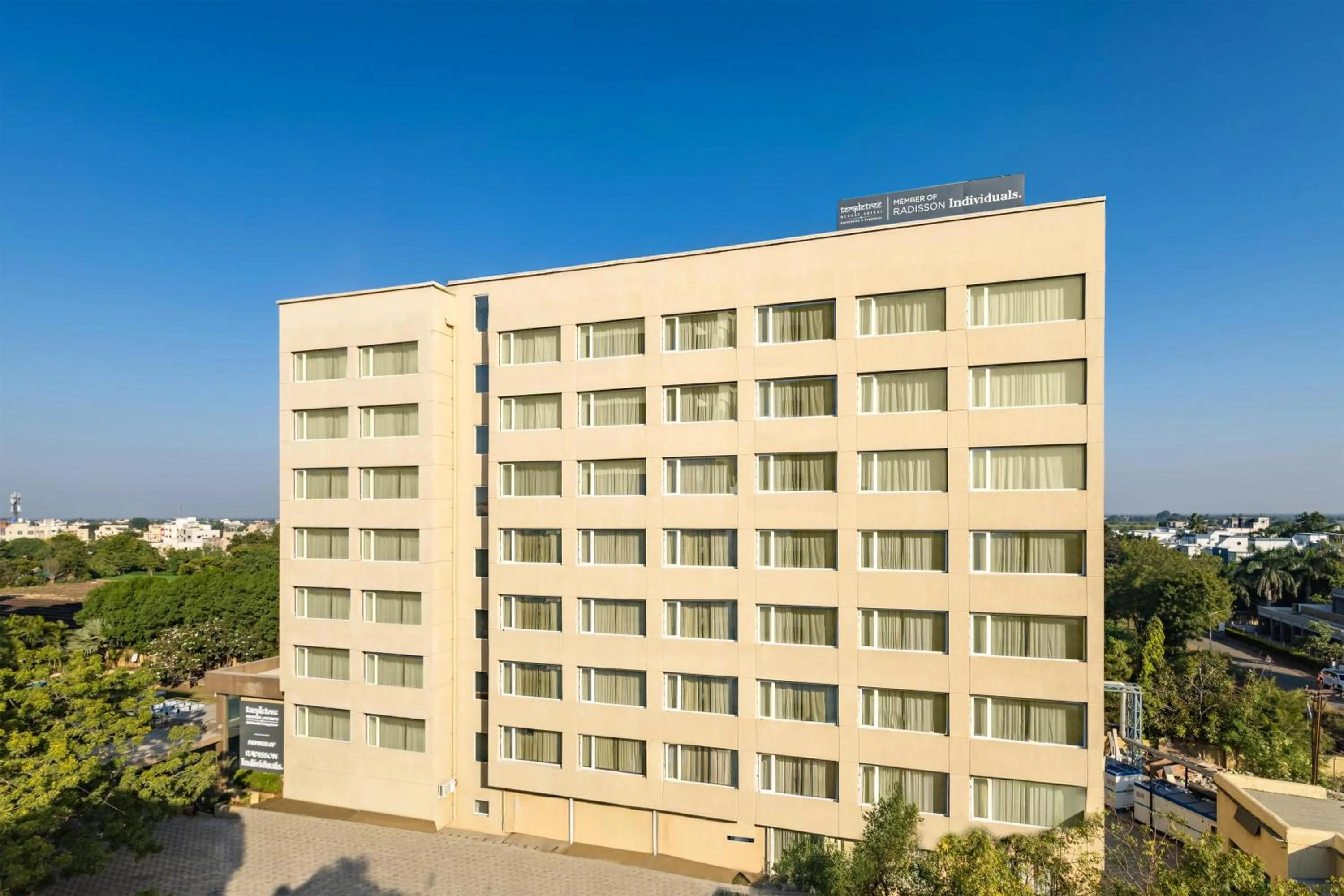 Property building in Temple Tree Hotel Shirdi, a member of Radisson Individuals