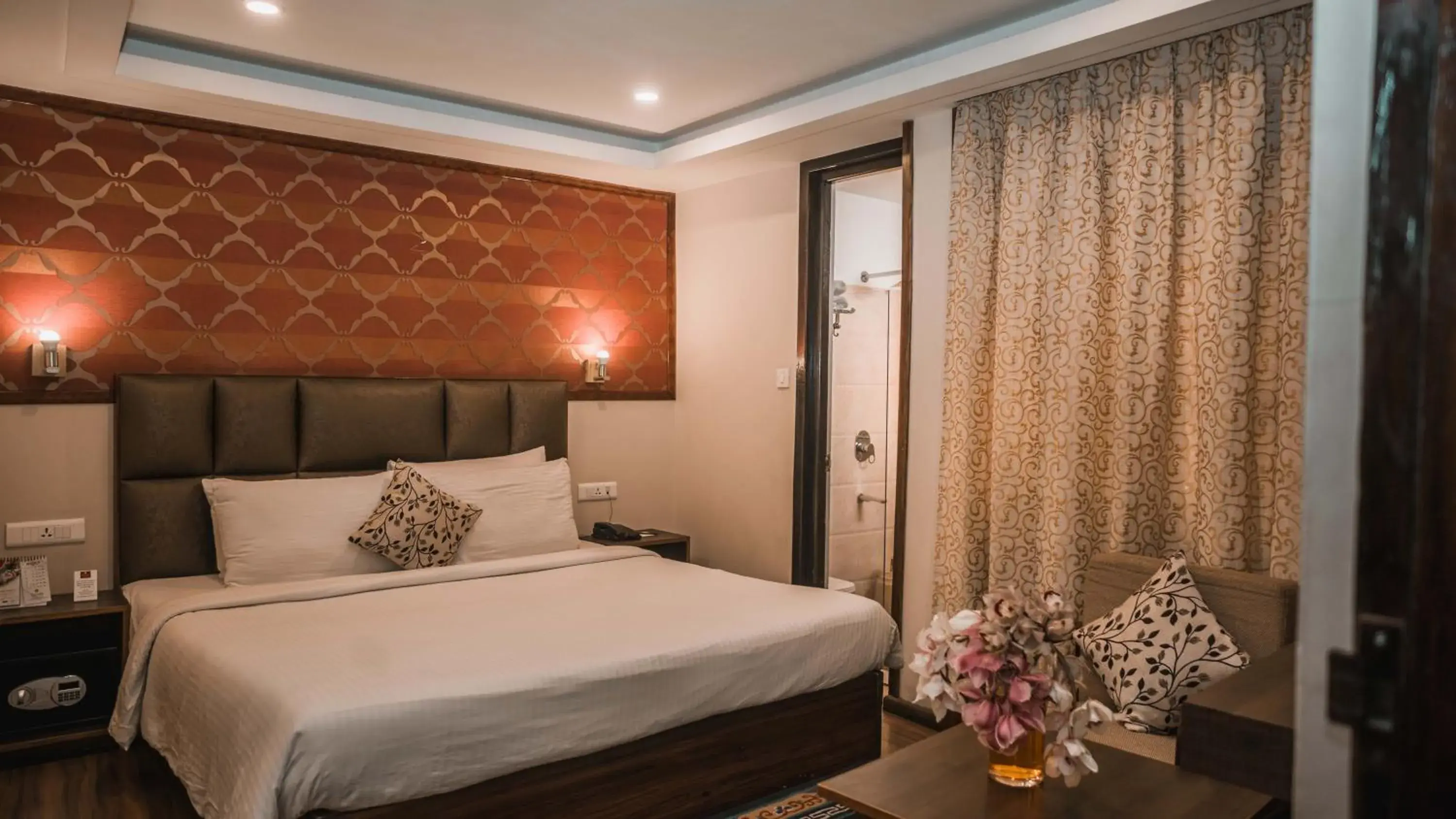 Bed in Orchid Lords Eco Inn Gangtok Bed in Orchid Lords Eco Inn Gangtok