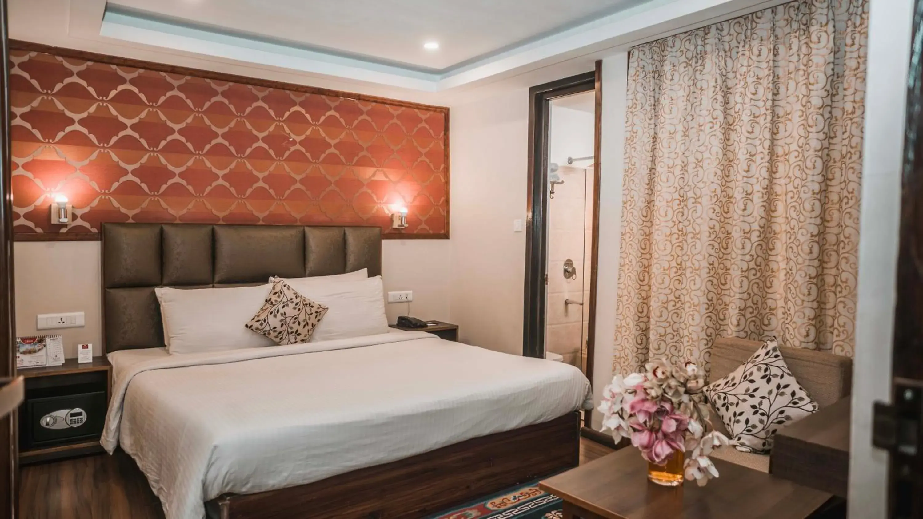 Bed in Orchid Lords Eco Inn Gangtok Bed in Orchid Lords Eco Inn Gangtok