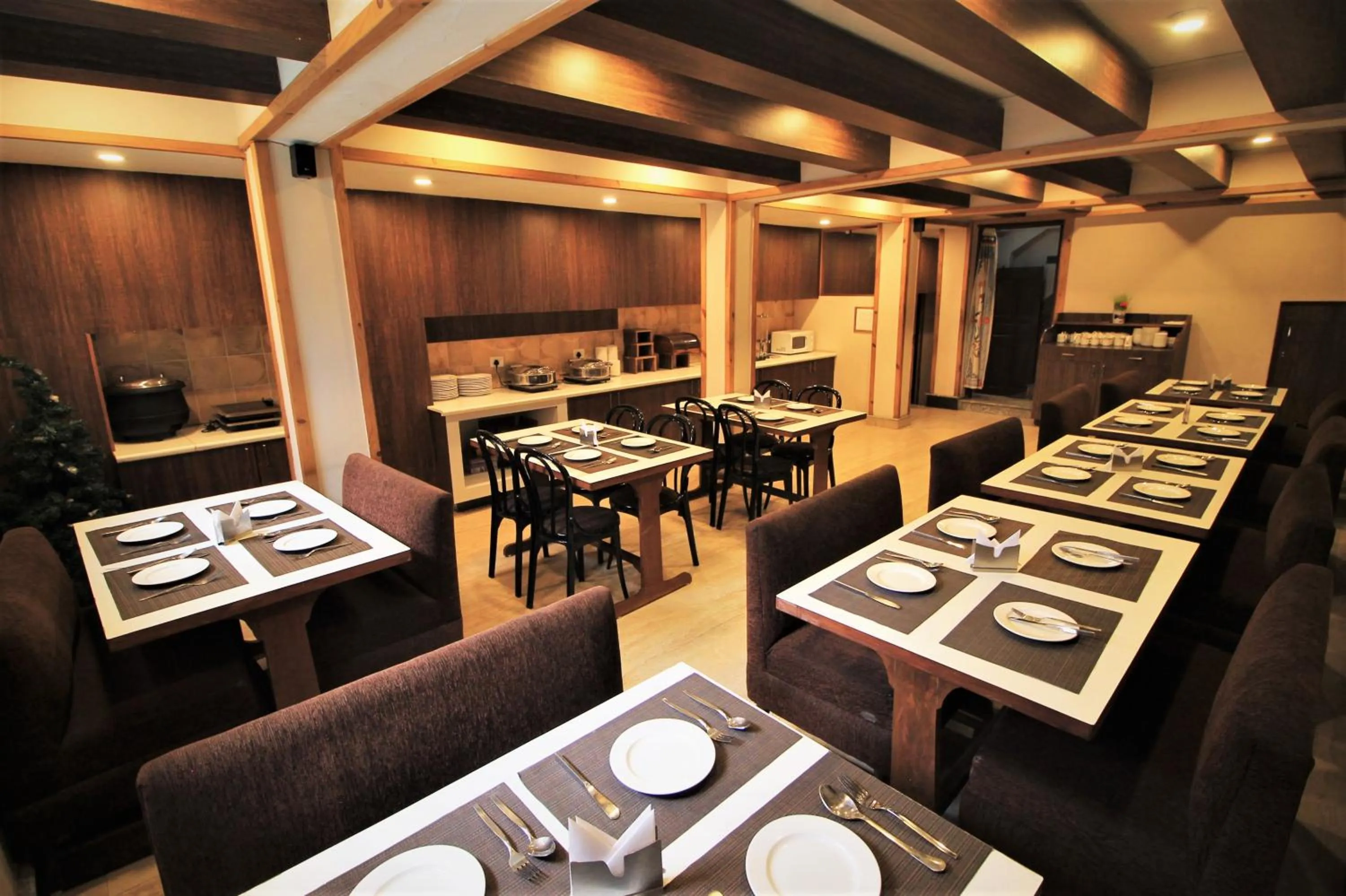 Breakfast in Orchid Lords Eco Inn Gangtok