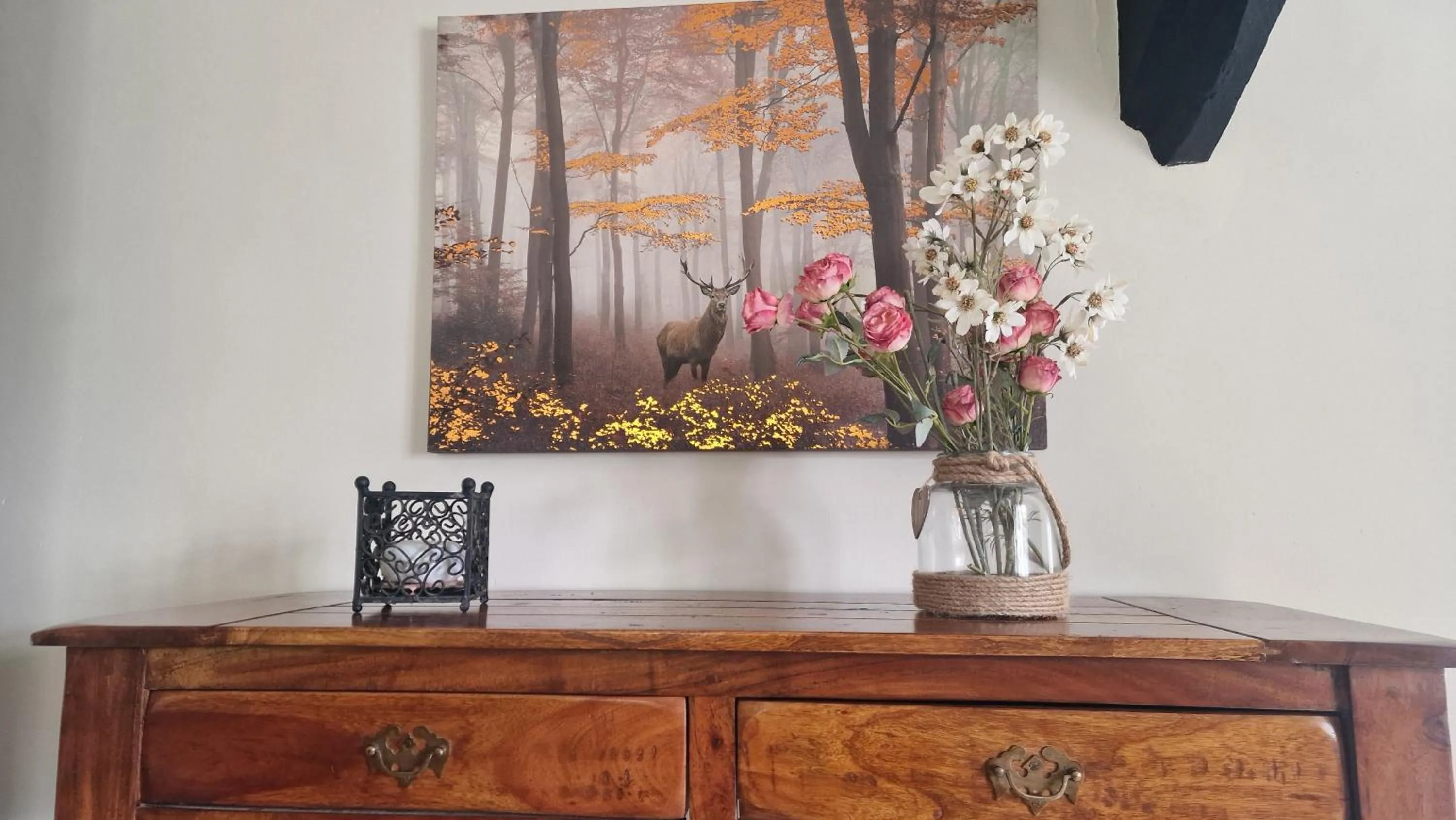 Living room in Glyn Isa Country House luxury self catering accommodation