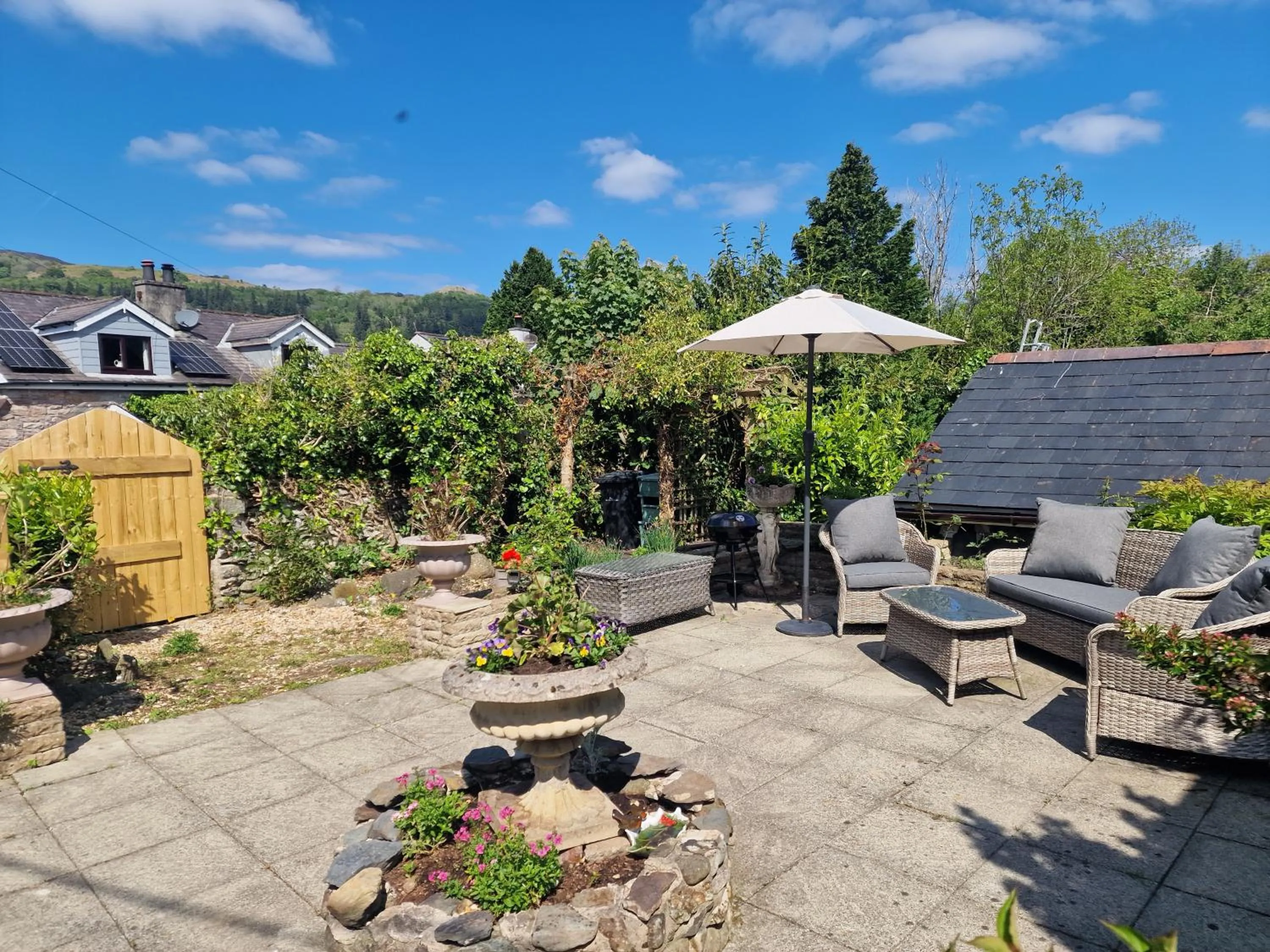 Natural landscape in Glyn Isa Country House luxury self catering accommodation