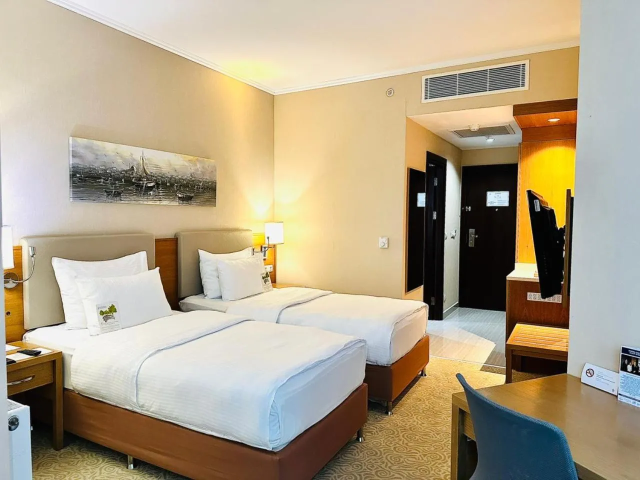 Bed in Hayat Hospitality Oskemen