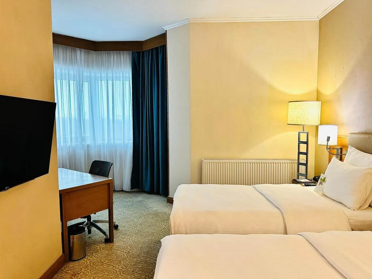 Bed in Hayat Hospitality Oskemen