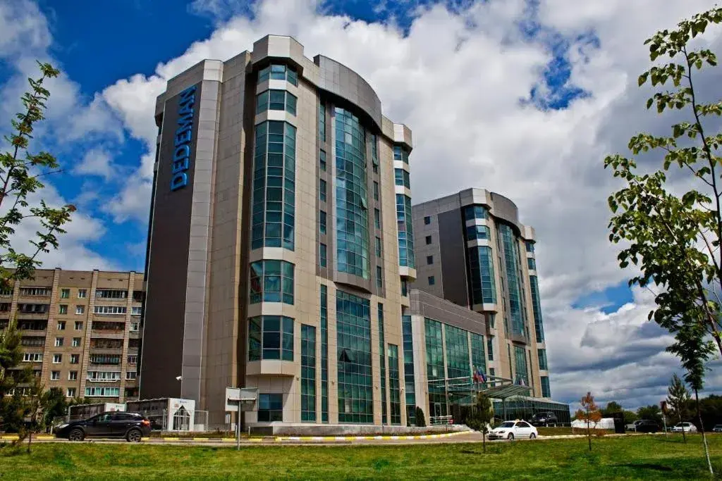 Property building in Dedeman Oskemen Hotel Property building in Dedeman Oskemen Hotel