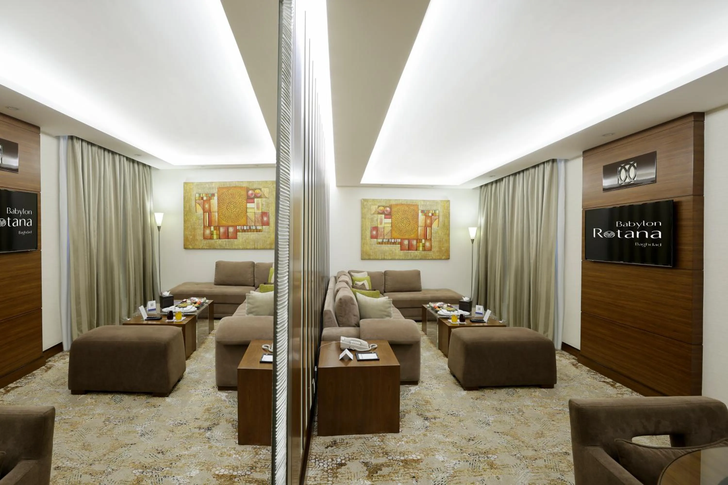 TV and multimedia in Babylon Rotana Hotel