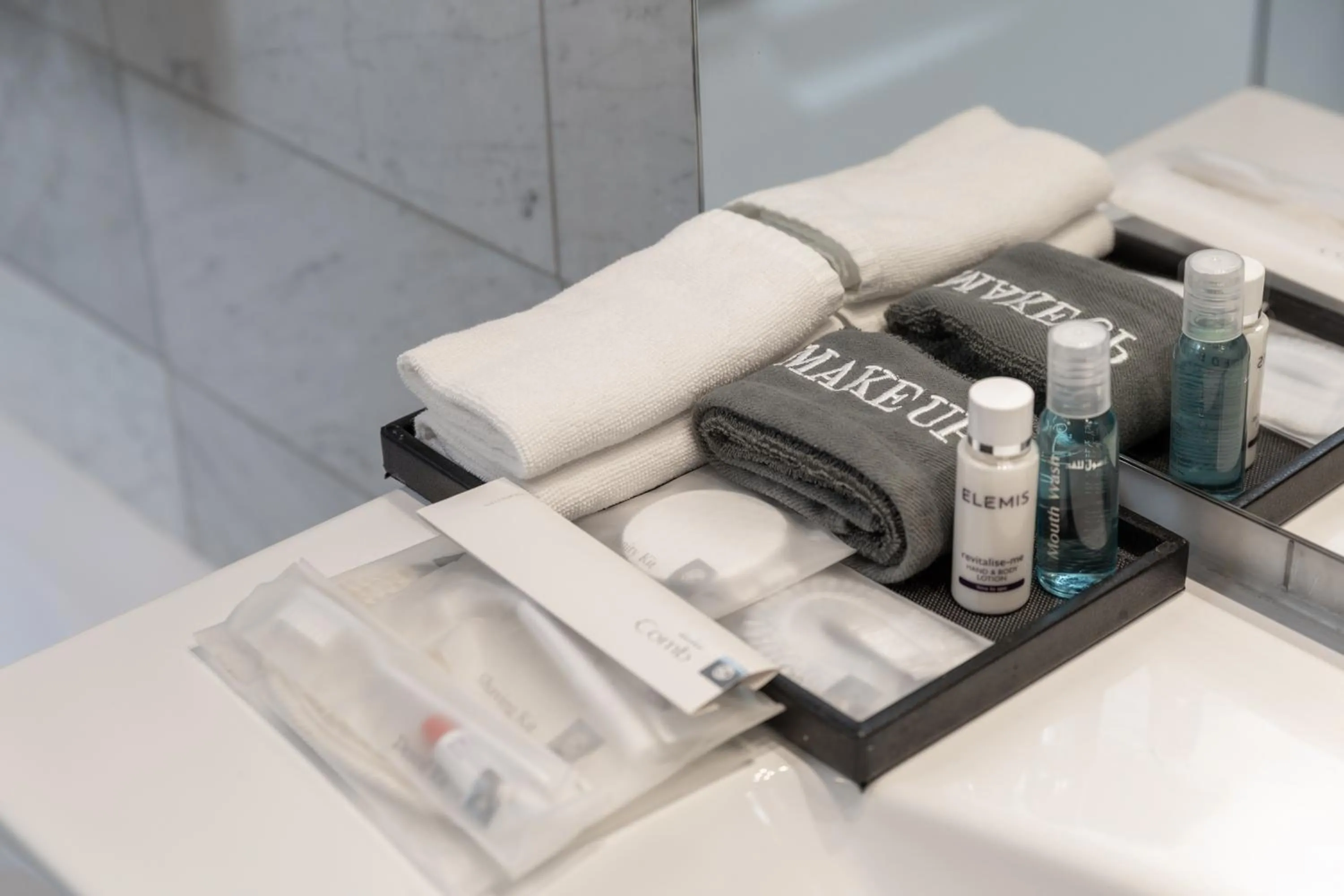 Bathroom in Babylon Rotana Hotel