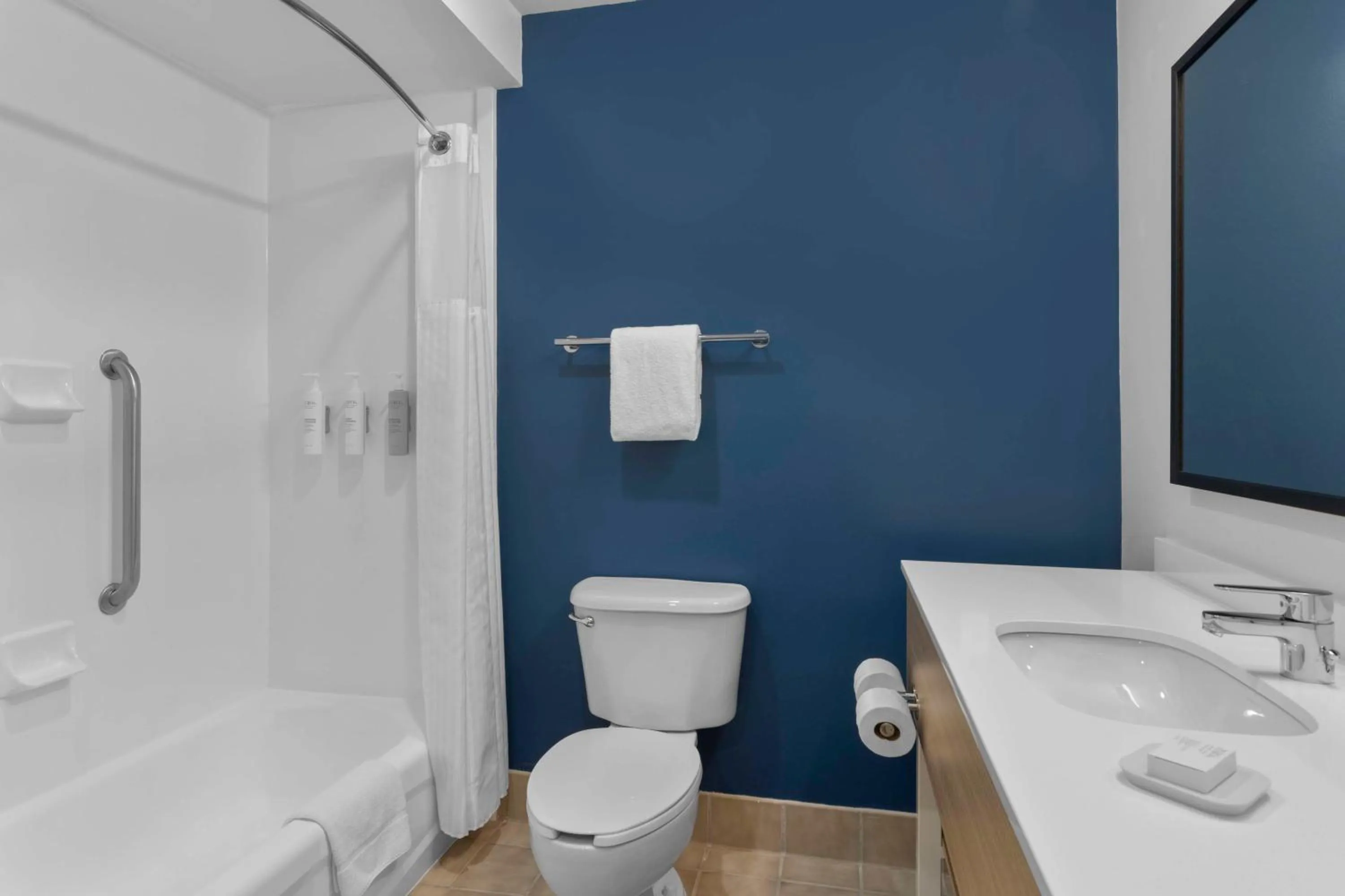 Bathroom in Spark By Hilton Newcomerstown