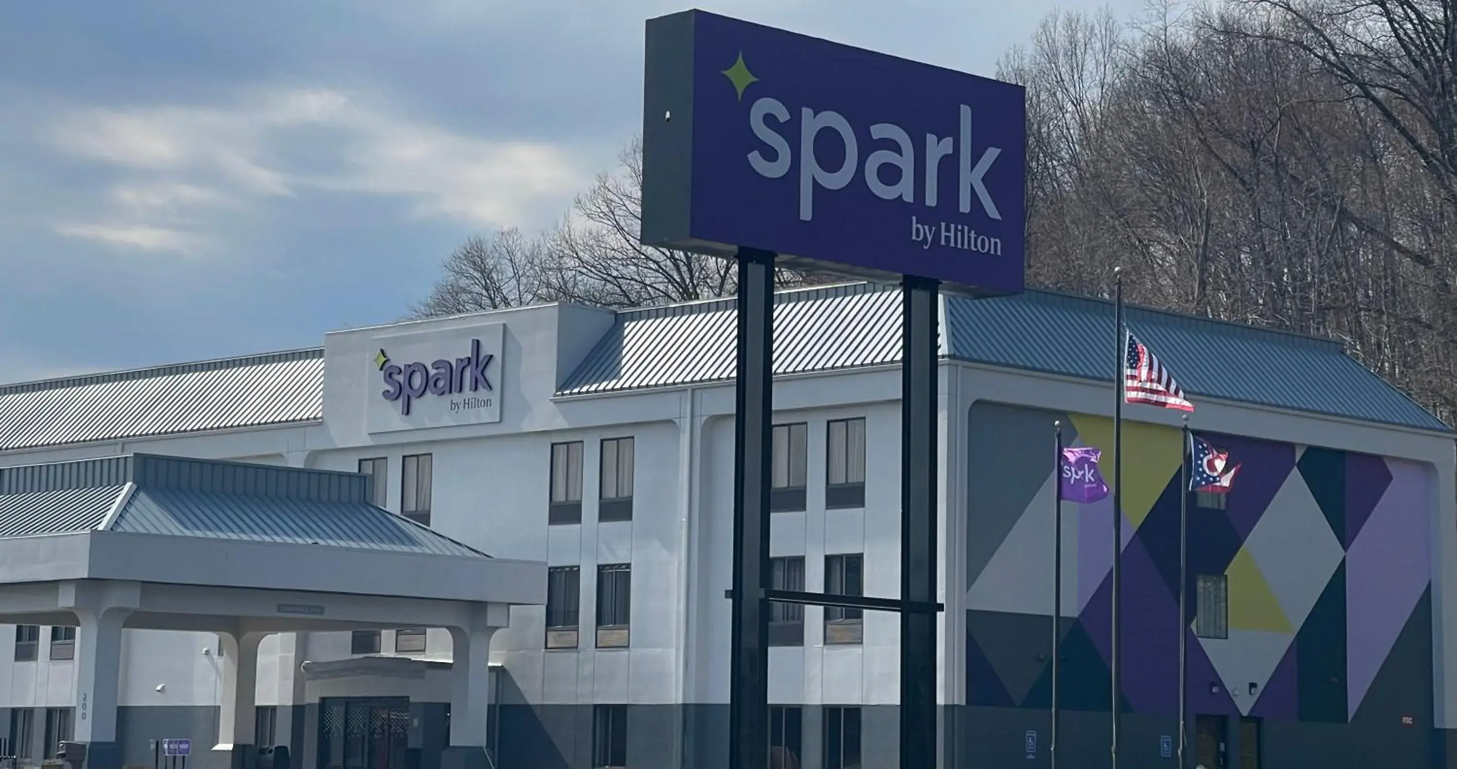 Property building in Spark By Hilton Newcomerstown Property building in Spark By Hilton Newcomerstown