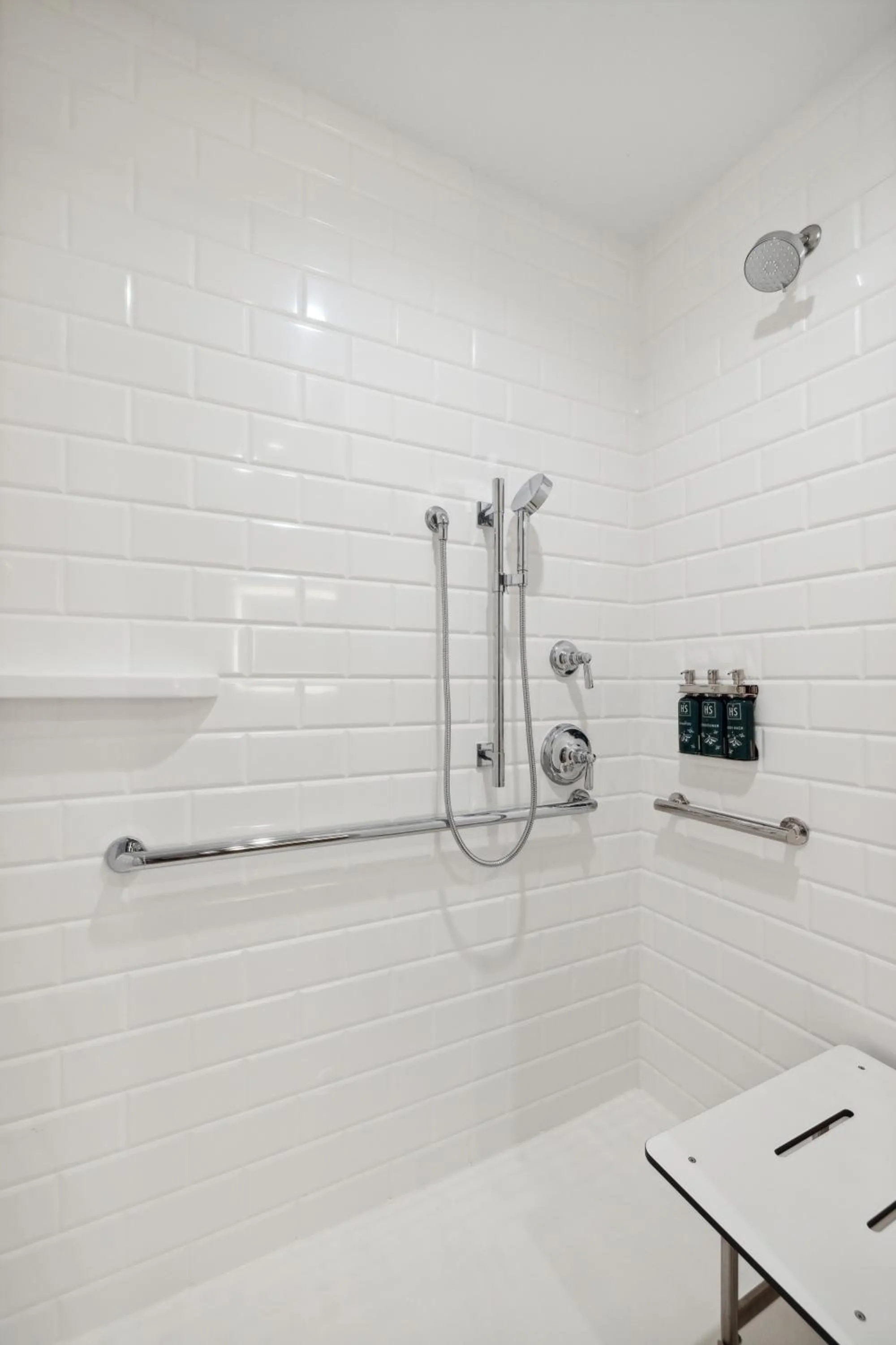 Shower in Dollywood's HeartSong Lodge & Resort