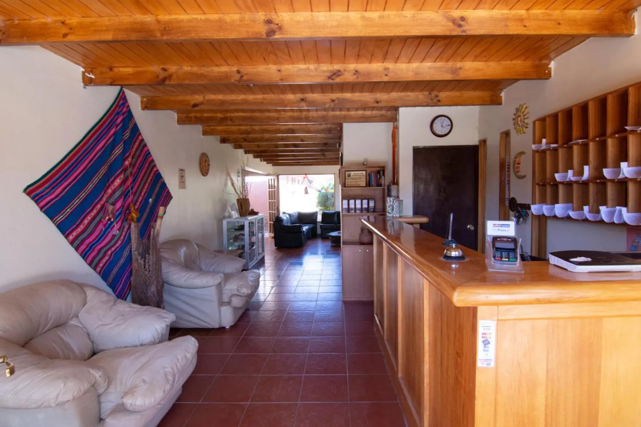 Living room in Inti & Killa Hostal Living room in Inti & Killa Hostal