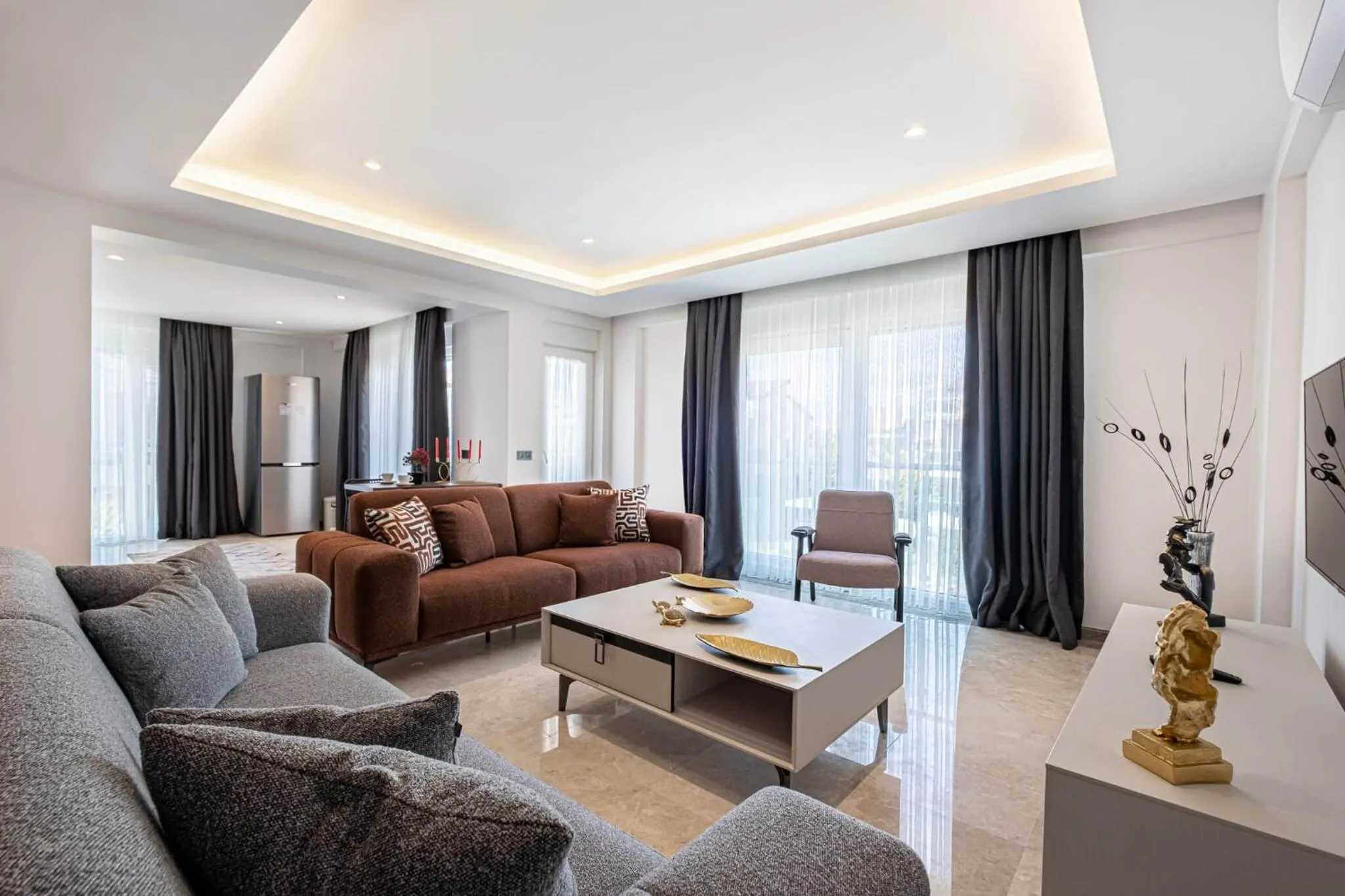 Living room in Belek Deluxe Suit