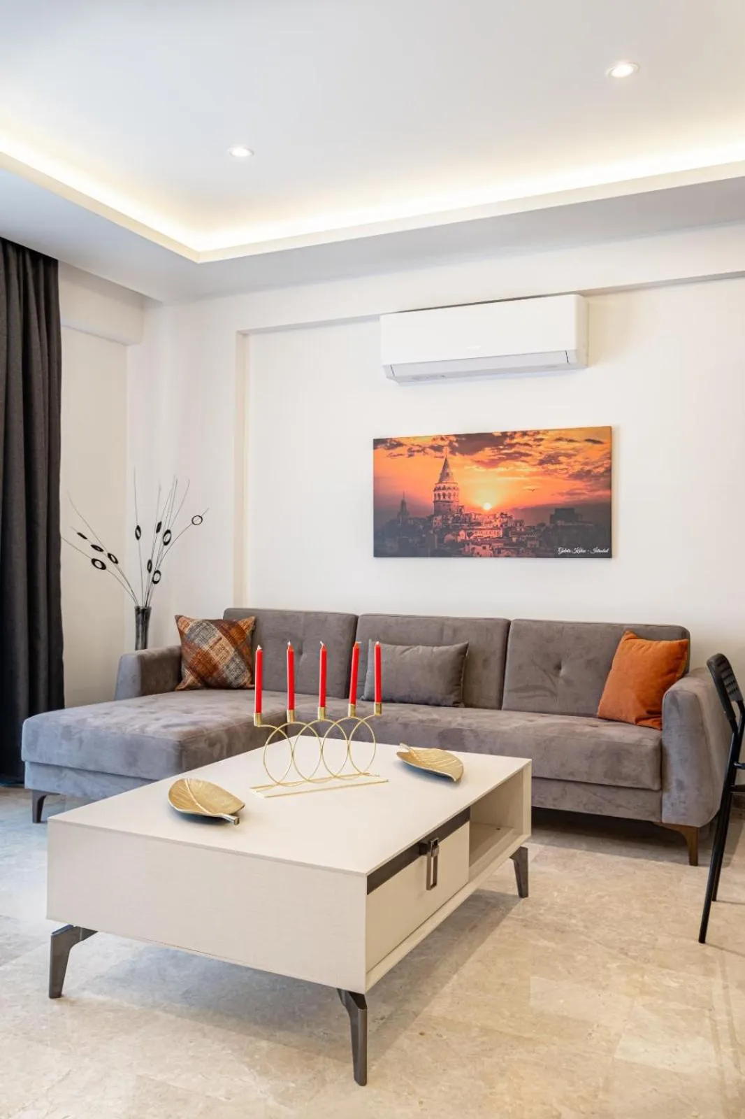 Living room in Belek Deluxe Suit